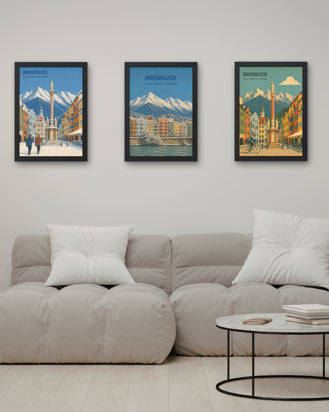 3er Bundle Plakate Innsbruck