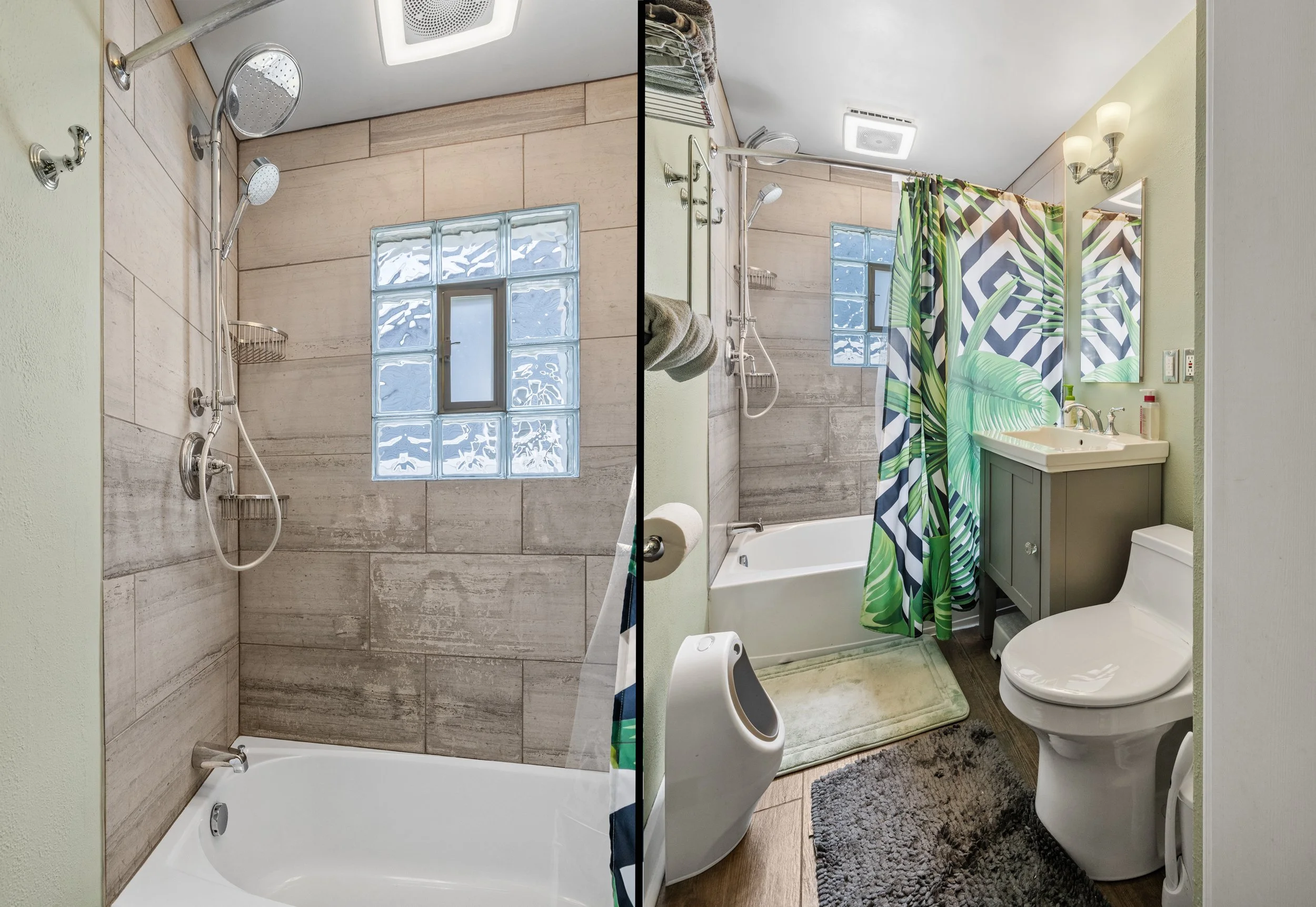 Remodeled Full Bath on Main Floor