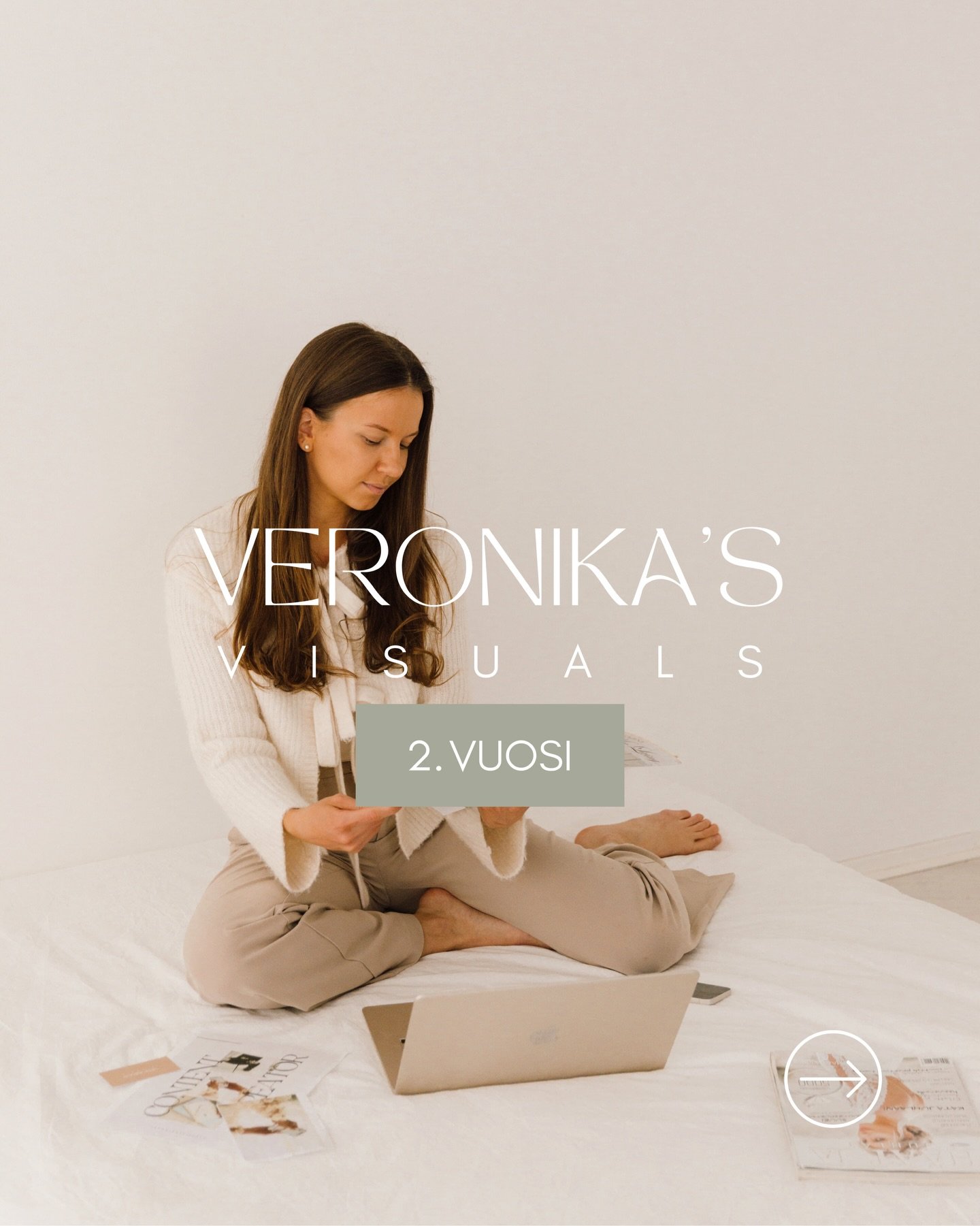 Veronika&rsquo;s Visuals 2 vuotta ❤️&zwj;🔥

Tammikuun toinen on t&auml;&auml;ll&auml; ja Veronika&rsquo;s Visualsin syntt&auml;rikakusta saa puhaltaa jo kaksi kynttil&auml;&auml;! 🎂✨

Olipahan vuosi! 2025 oli t&auml;ynn&auml; kasvua ja uusia projek