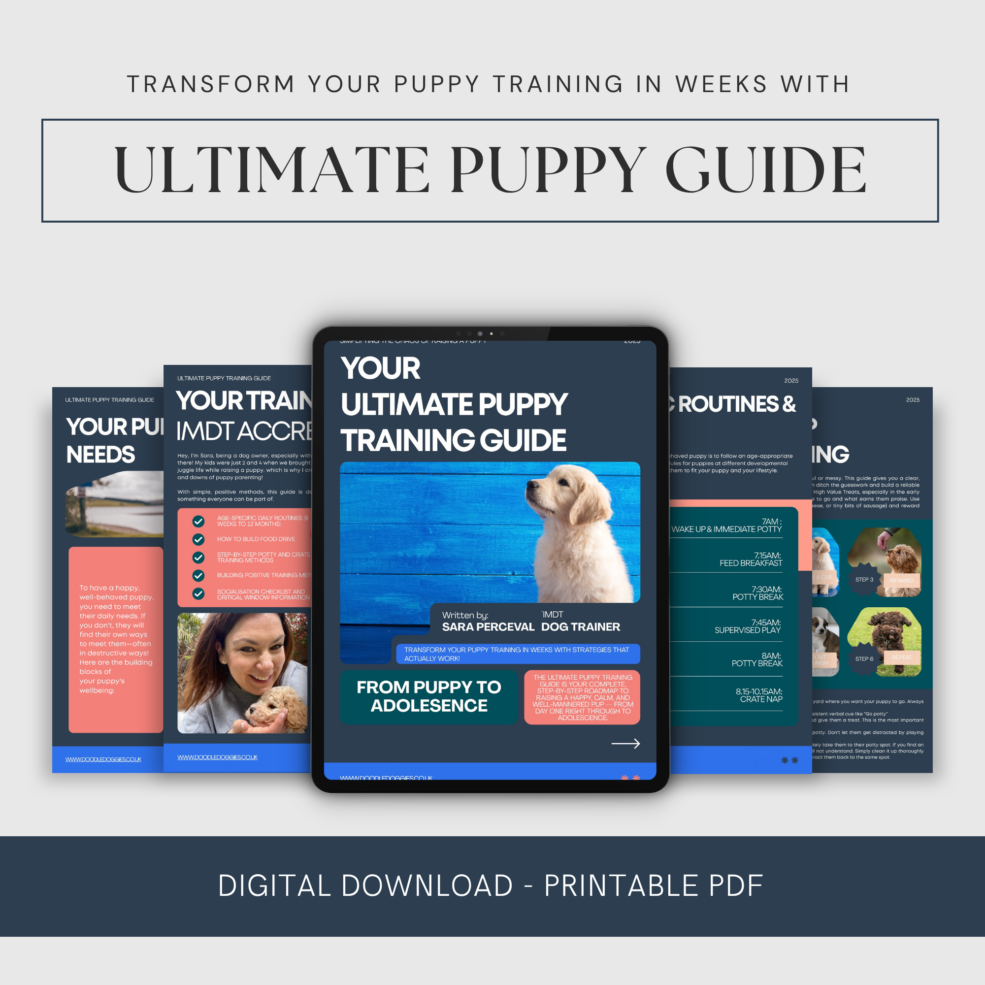 Ultimate Puppy Training Guide (Digital Download)