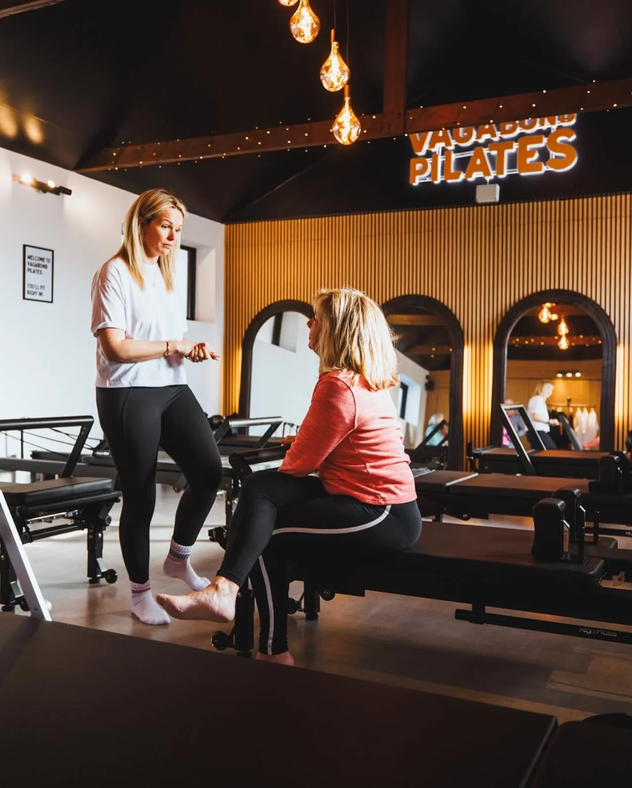 Looking for something a little more personal 🧡

If you are easing back in after an injury, want extra support, or just fancy trying Pilates before jumping into a full class, our 1 to 1 and 2 to 1 sessions are a great place to start.

Private session