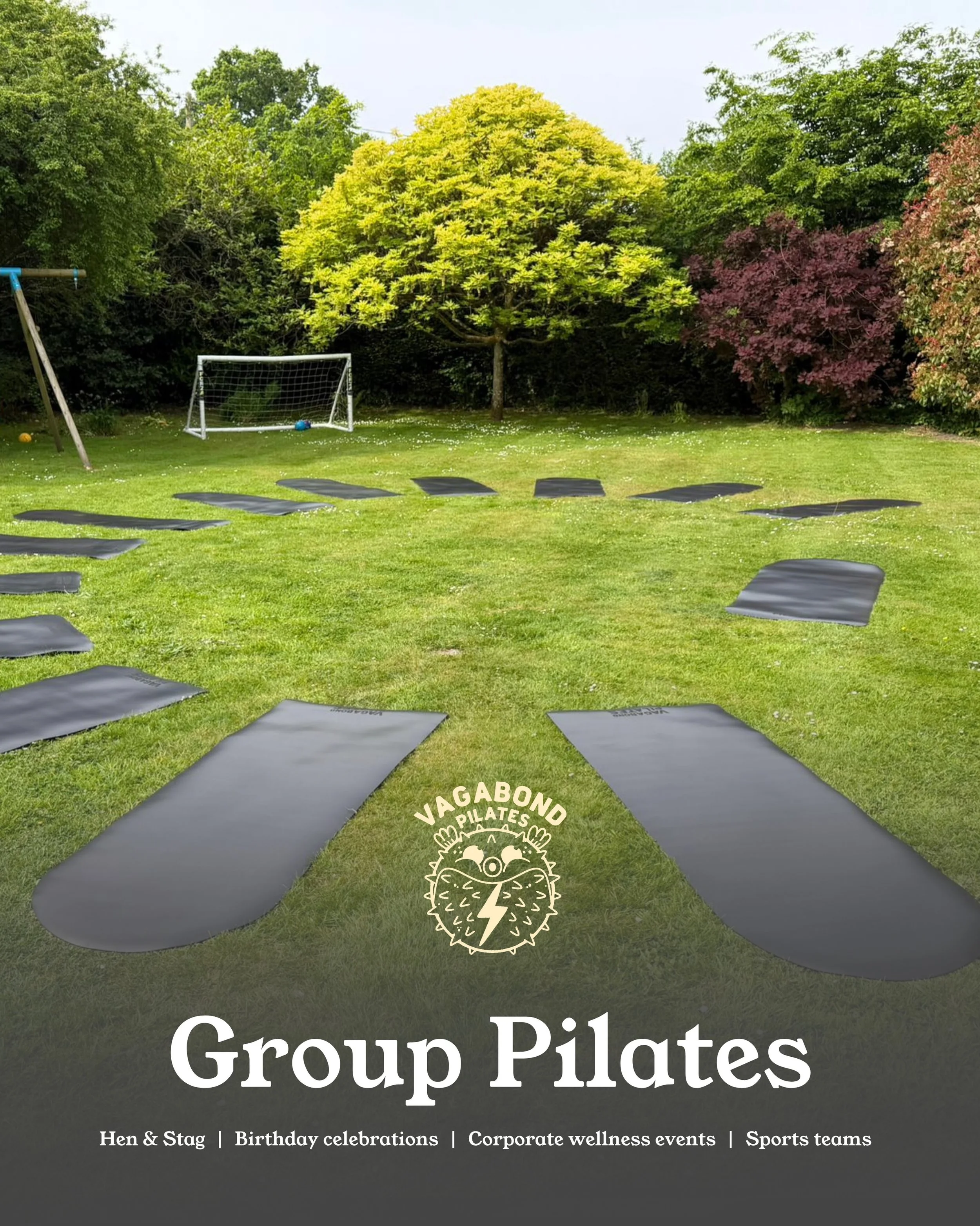 Did you know we offer private group Pilates sessions?

Hen Party, Air BnB, Birthday Celebration, Team Building, Wellness Retreat or Corporate Event?

Whether it&rsquo;s on the reformer at our Lytchett or Blandford studios, or a mat Pilates session ta