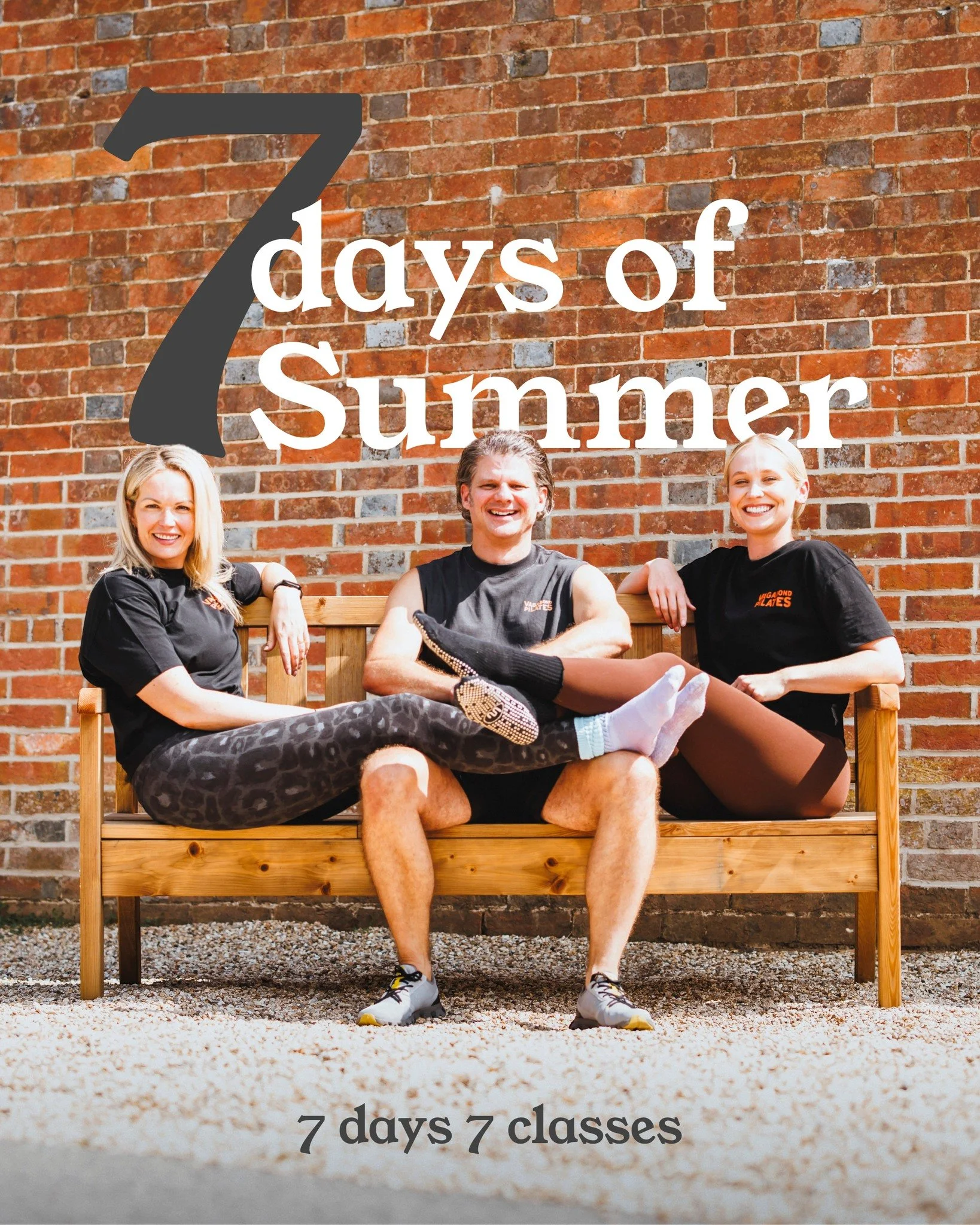 Seven Days of Summer! 

Our Blandford studio only.

7 days, 7 classes for &pound;49. The perfect chance to try different classes, be a part of our incredible community and learn more about your body! 

Valid for 7 consecutive days from the da#pilates