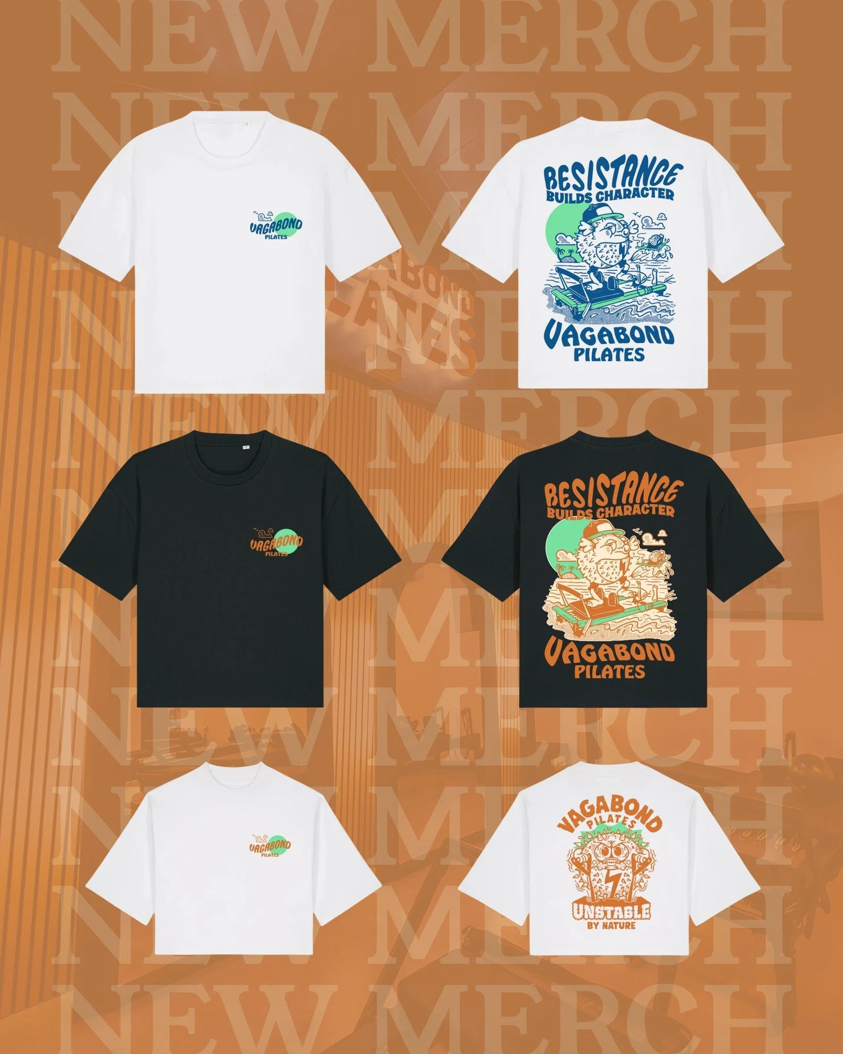 Join the pre-order for our new Vagabond Summer Collection

Our latest Vagabond merch is about to drop and pre-orders are now open.

New design, new style, same quality.

Whether you&rsquo;re heading to the studio, grabbing a coffee after class or jus