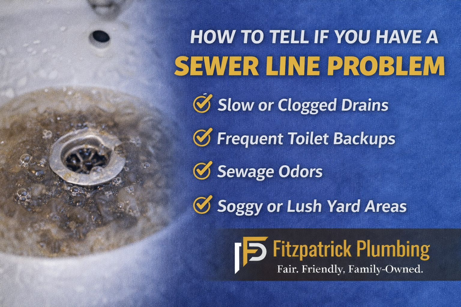 How to Tell If You Have a Sewer Line Problem