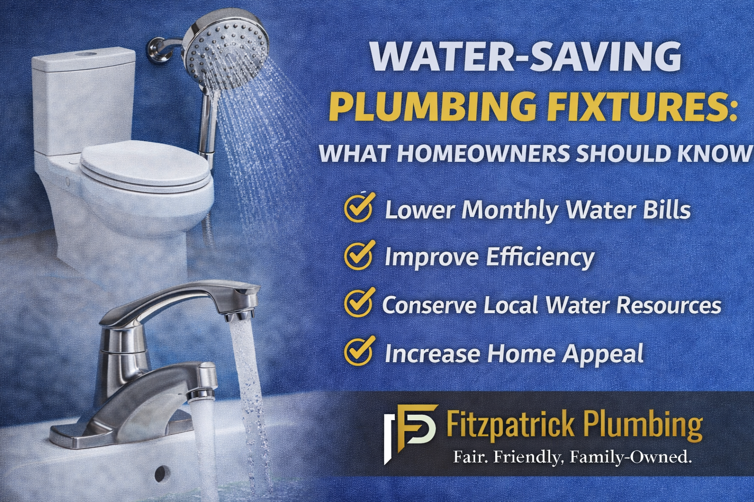 Water-Saving Plumbing Fixtures: What Homeowners Should Know