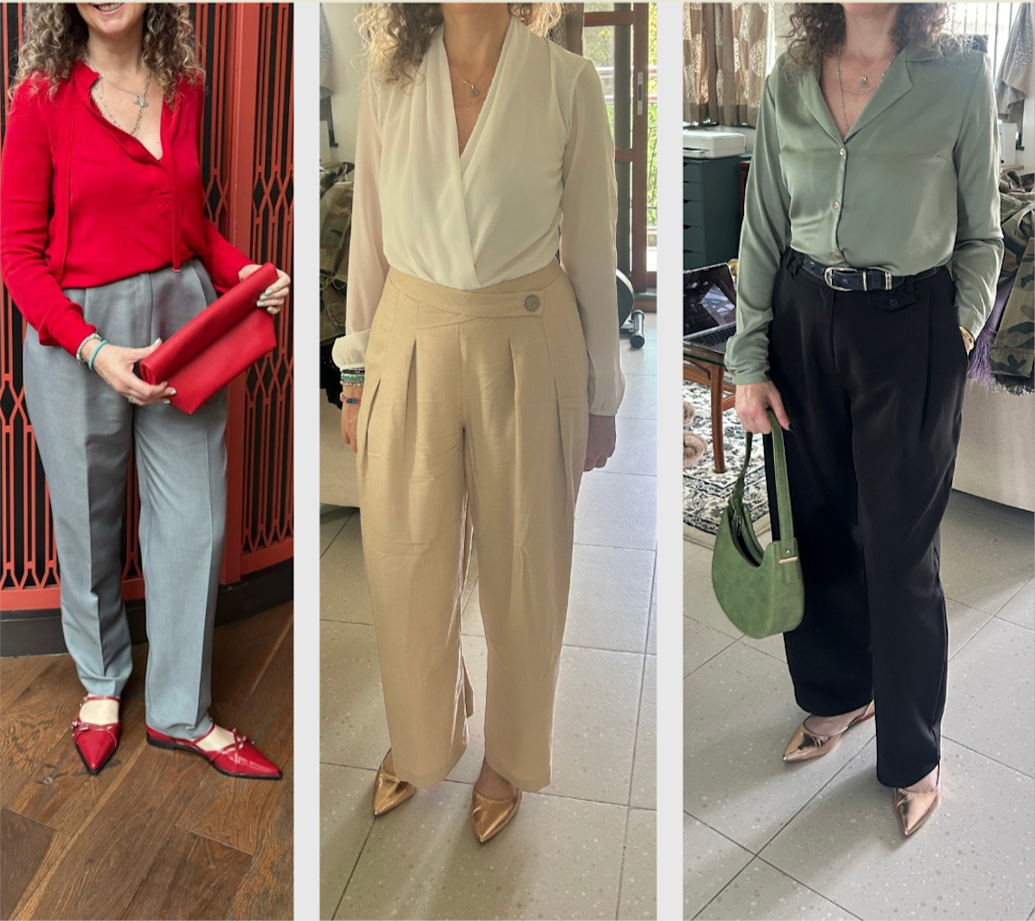 Professional styling and image consulting services, clients transformation