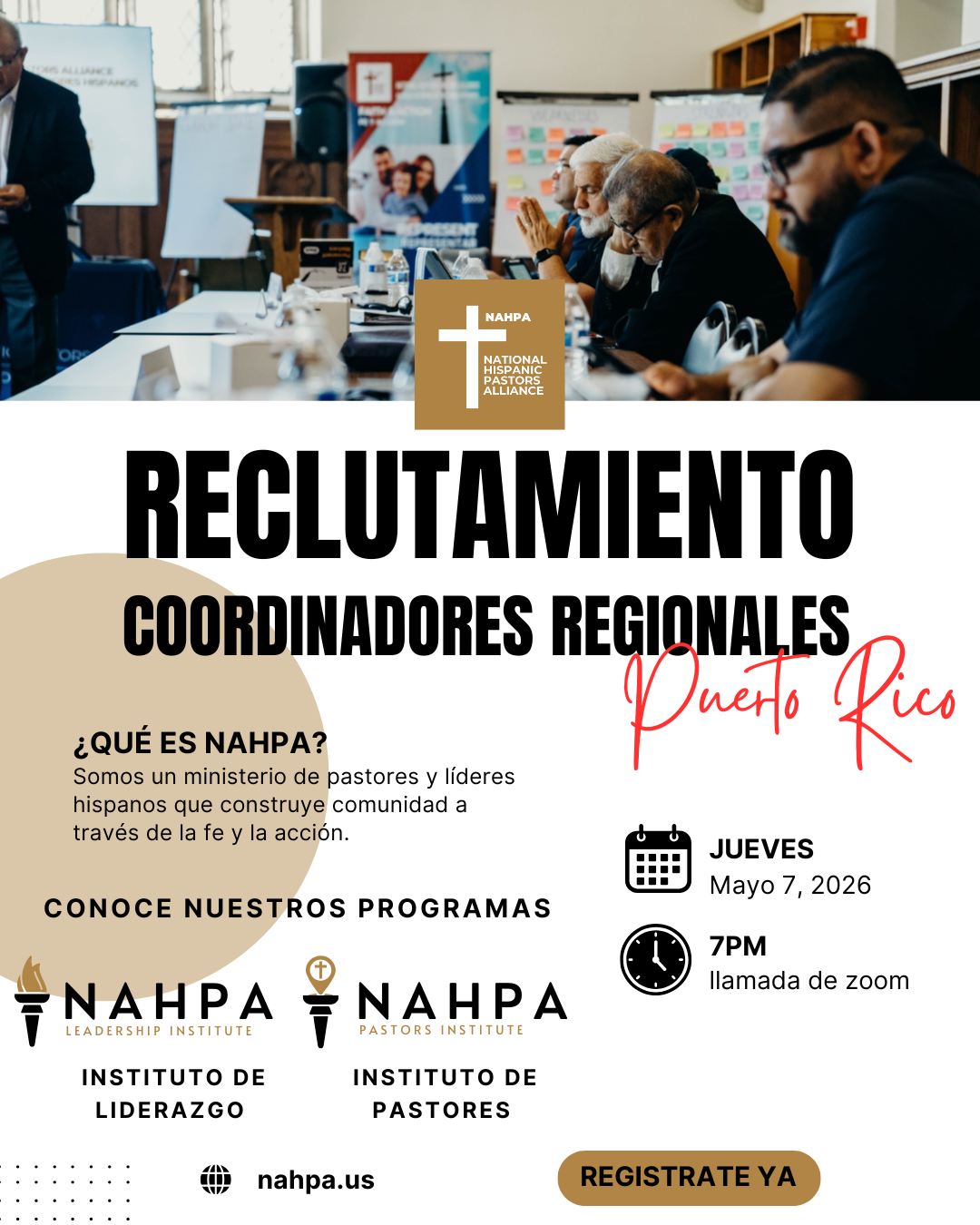 RECRUITMENT REGIONAL COORDINATORS (Puerto Rico)
