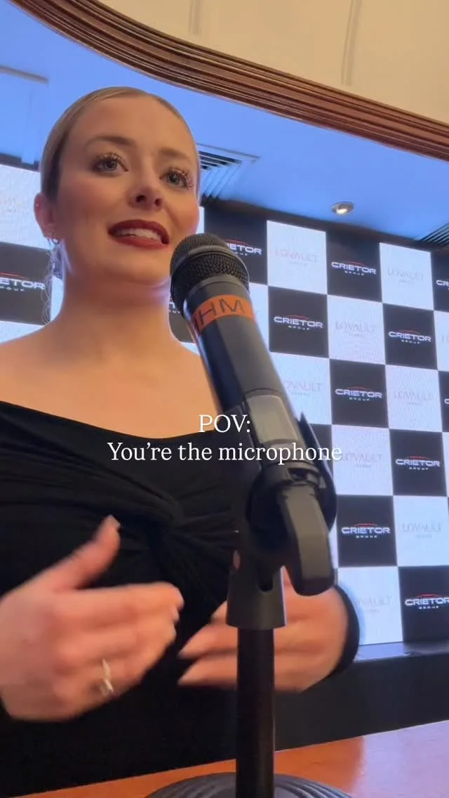 I’ve had a fun day of vox popping today π€ project to be announced soon π you guys are gunna just LOVE the brand (and what they sell!)
For now, here’s a little clip of a presenting gig in London for a launch of a brand new luxury jewell