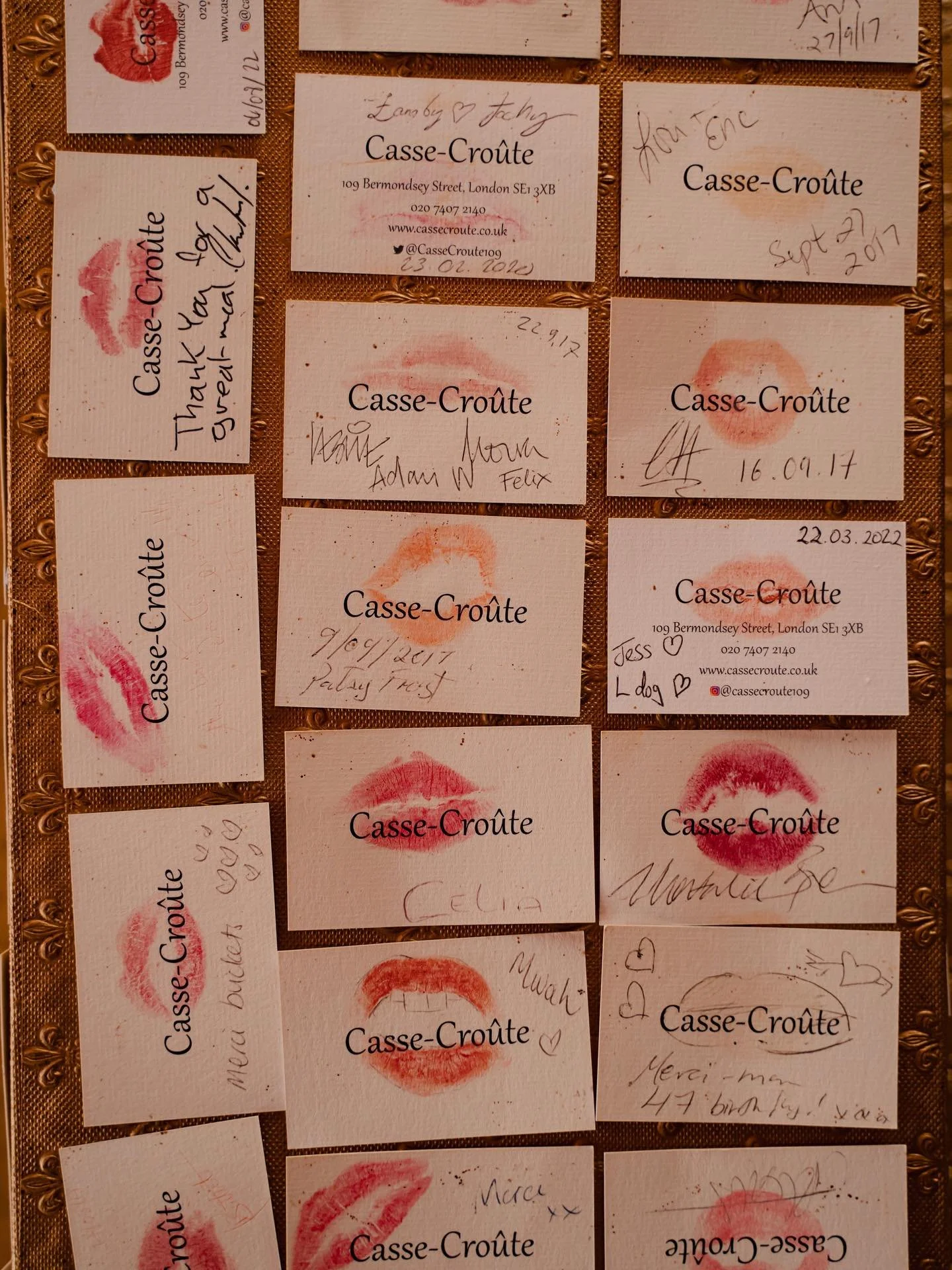 Memories of wonderful evenings - enjoying good wine &amp; tasting the finest recipes of France. 💌✨

#cassecroute #bermondsey #frenchrestaurant #frenchcuisine #londonfood