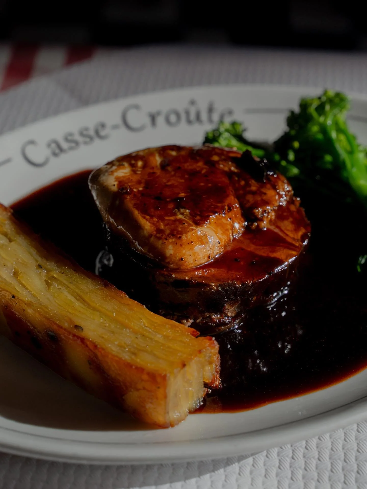 Filet Mignon &amp; Foie Gras 🍴🤌🏼

#cassecroute #bermondsey #londonrestaurant #frenchcuisine #foisgras