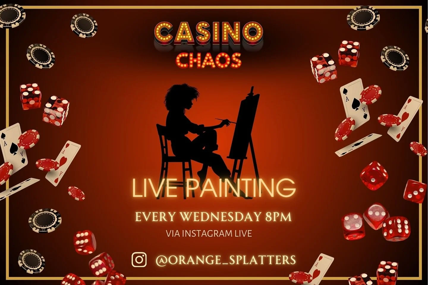 Tonight 8pm 🎨🖌️