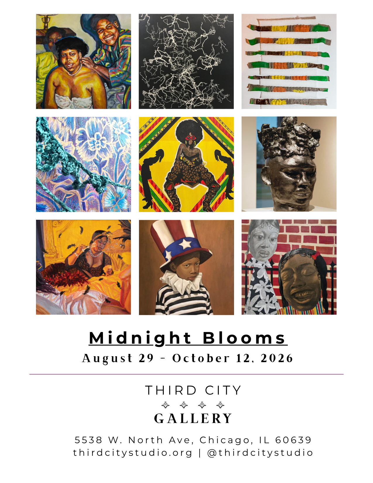 Midnight Blooms : Group Exhibition 