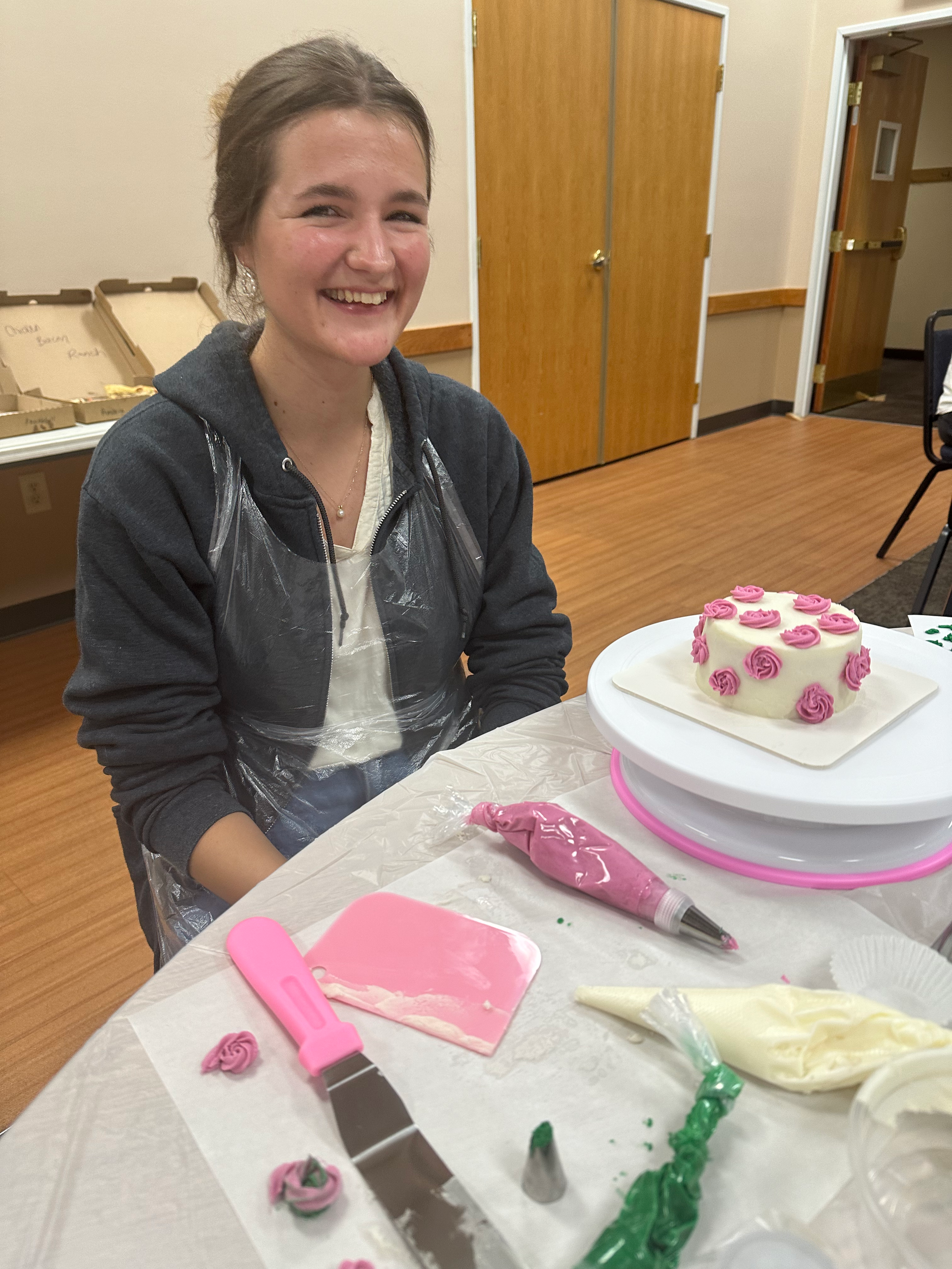 Women's Fellowship Mini Cake Class