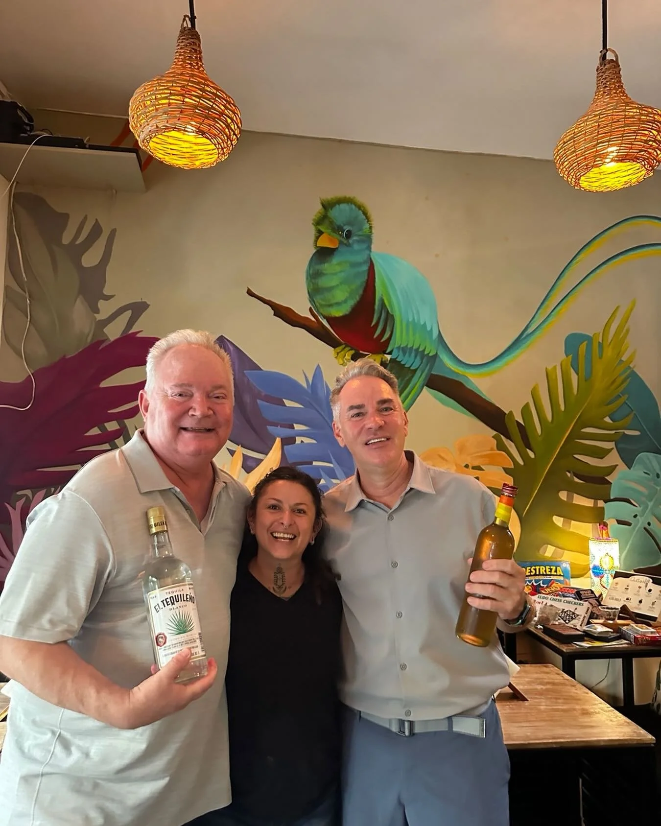 Los primeros ganadores en recolectar sus premios 🩵

Greg y Richard muchas gracias!