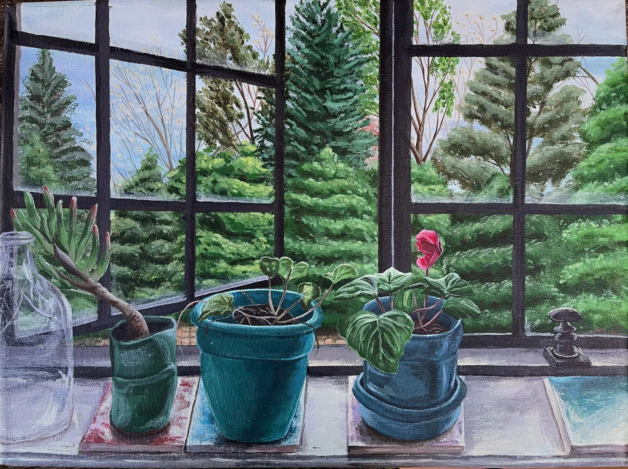 Acrylic on canvas