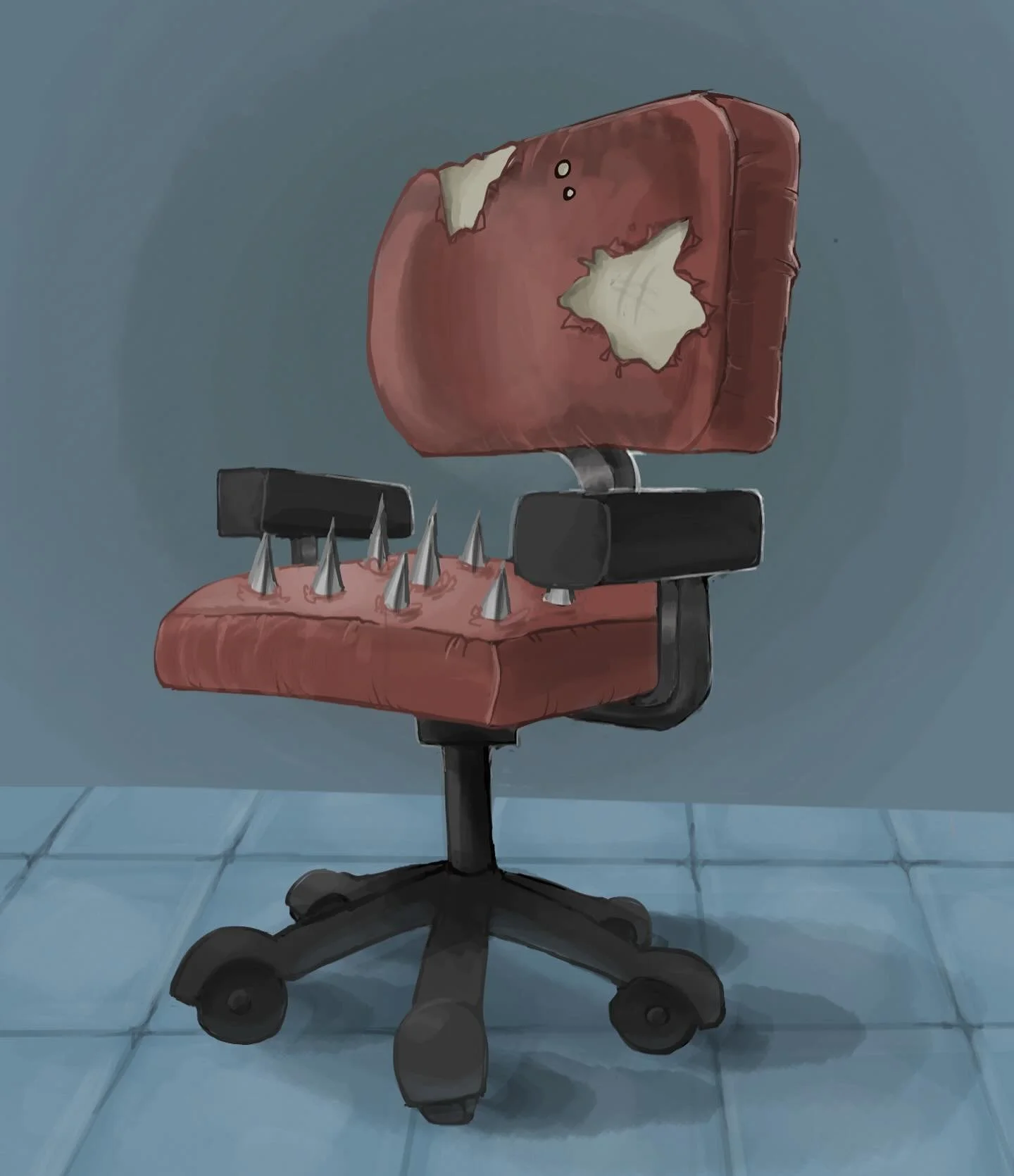 How your chair feels when you&rsquo;ve had a long day at work / school&hellip;. 

&mdash;&mdash;&mdash;&mdash;&mdash;&mdash;&mdash;-
#art #artistsoninstagram #artistic #artjournal #sketch #sketchbook #sketching #fyp #foryoupage #foryou #drawing #draw