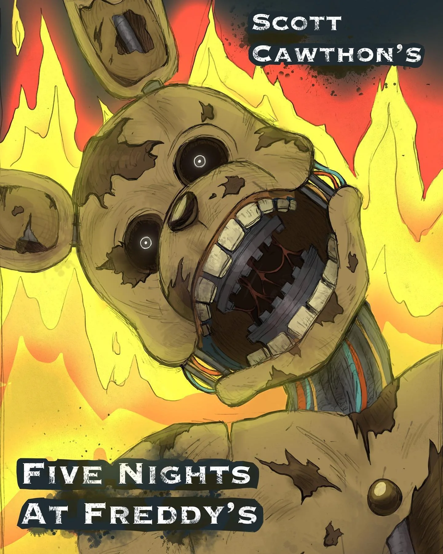 I can&rsquo;t wait for the movie 

#art #artwork #artist #fnaf #fivenightsatfreddys #fnaf3