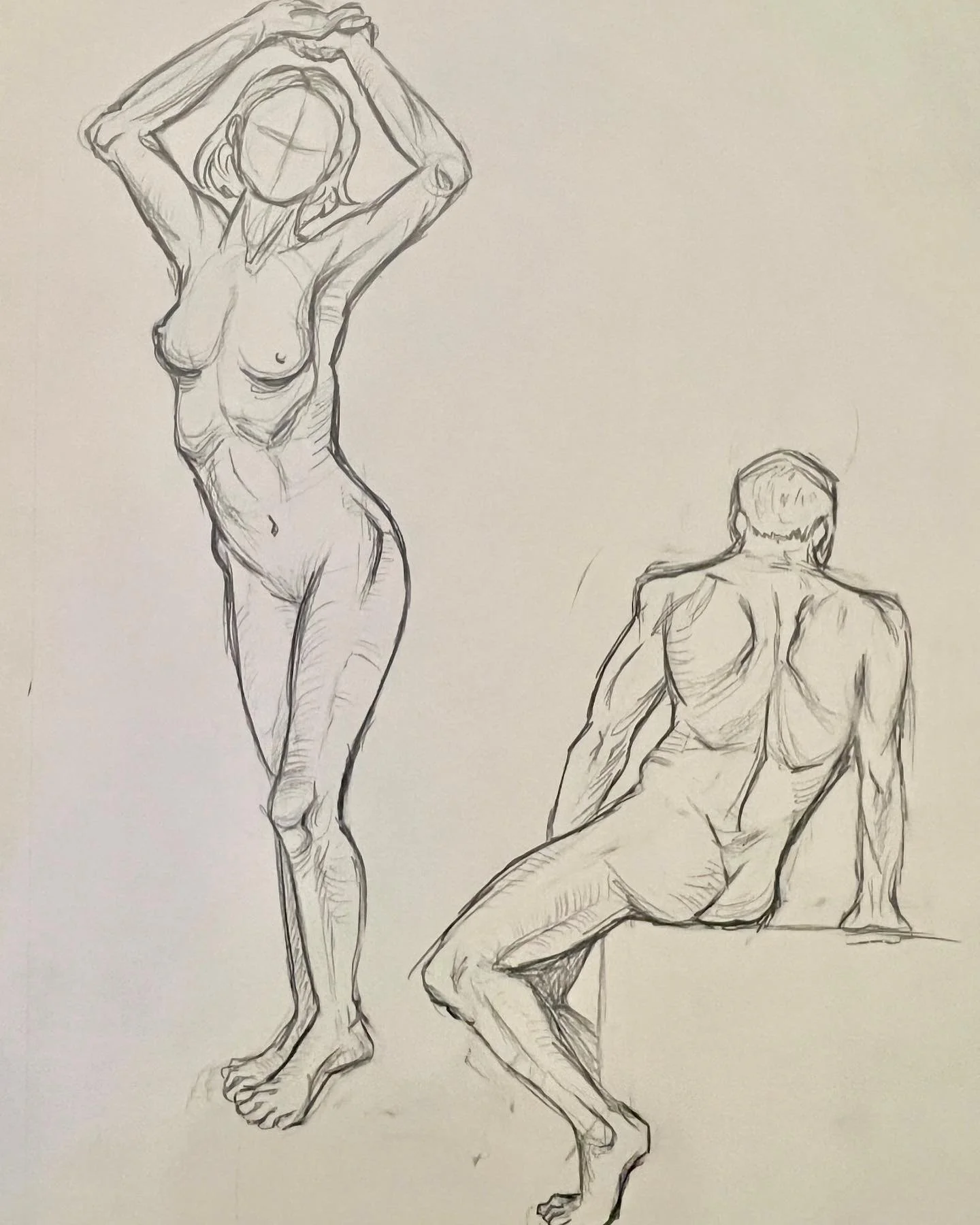 turns out I like life drawing, I just didn&rsquo;t like standing for 3hrs in the class..

#art #artwork #artist #sketch #lifedrawing #sketchbook