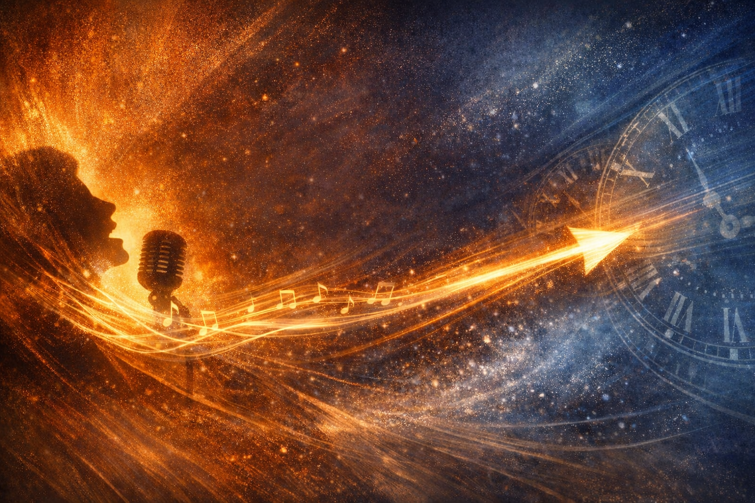 Singing Against the Arrow of Time: Slowing Time