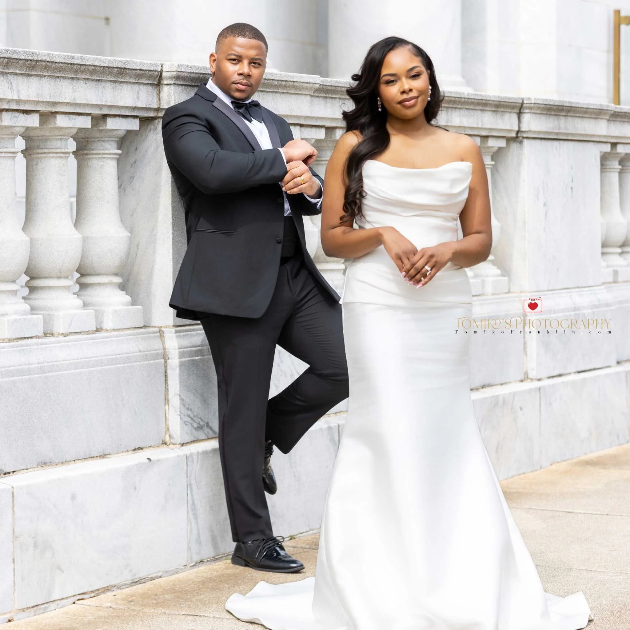 Birmingham AL elopement photographer capturing a courthouse ceremony exit.