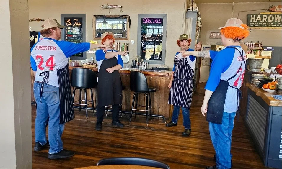 Happy Halloween from Chef Matt(s) 💀 We&rsquo;re ready for you - so whether you&rsquo;re in costume or not - come by tonight to eat, hang out and vibe to tunes by @seanlehe &amp; friends 🎃

See you tonight!

#ClarksburgCA #SacramentoFood #SacFoodie 