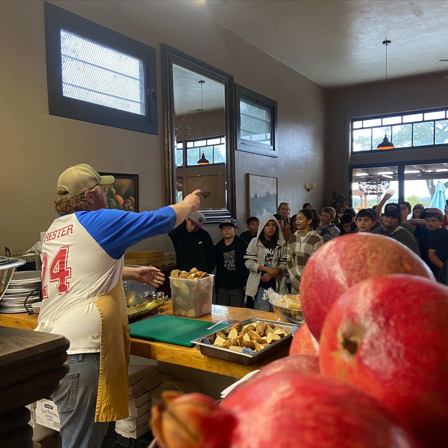This past week, we were up bright and early to participate on GARDEN DAY with Delta Elementary Charter School. A total of 369 kids were in the building for both days, to learn how to make a Fall veggie soup with Chef Matt 🥣

Delta Elementary has the