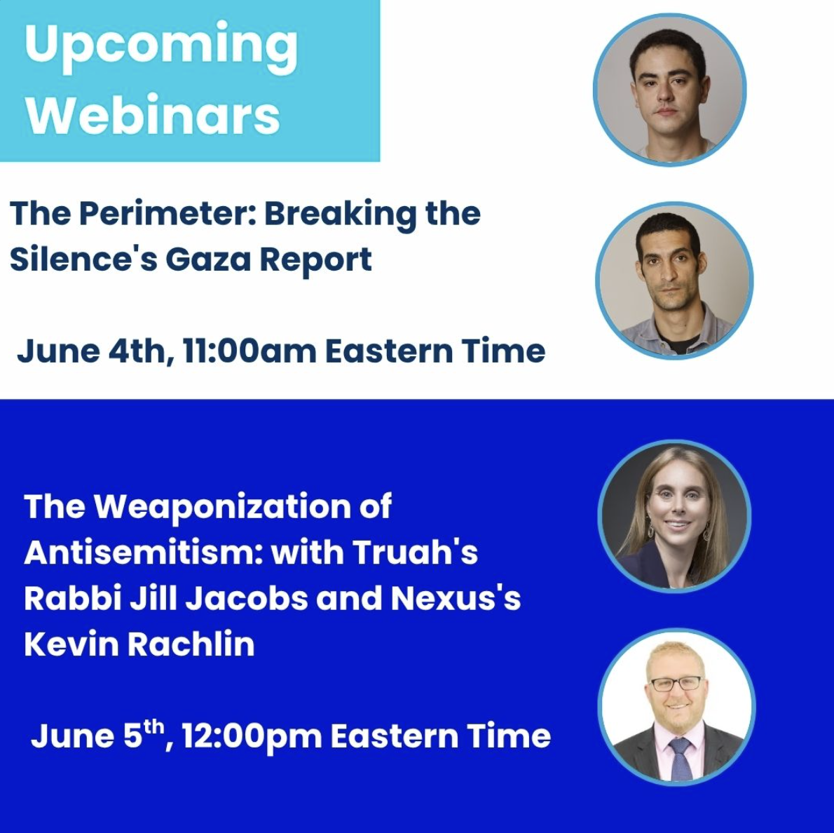 The Weaponization of Antisemitism - with Rabbi Jill Jacobs and Kevin Rachlin