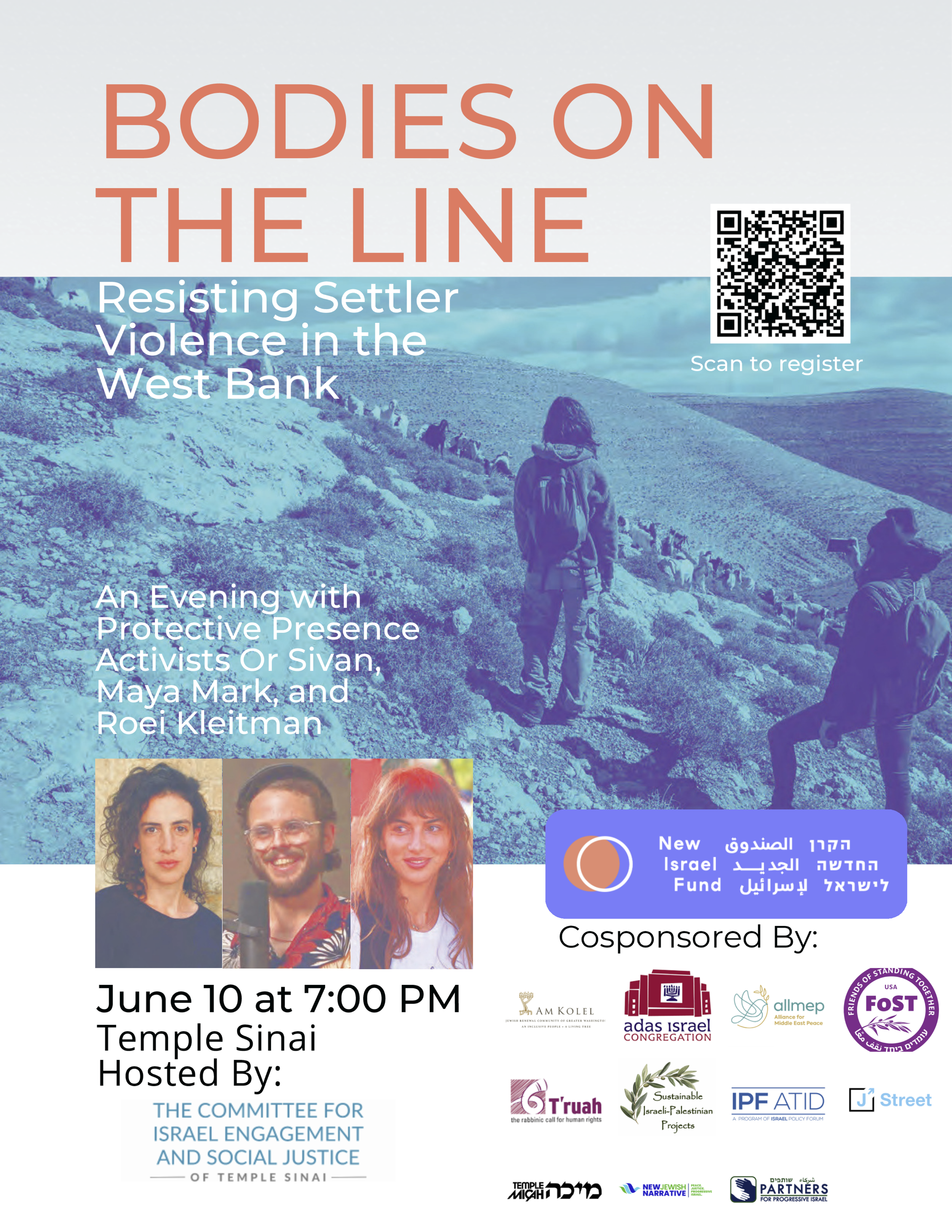 Bodies on the Line: Resisting Settler Violence in the West Bank
