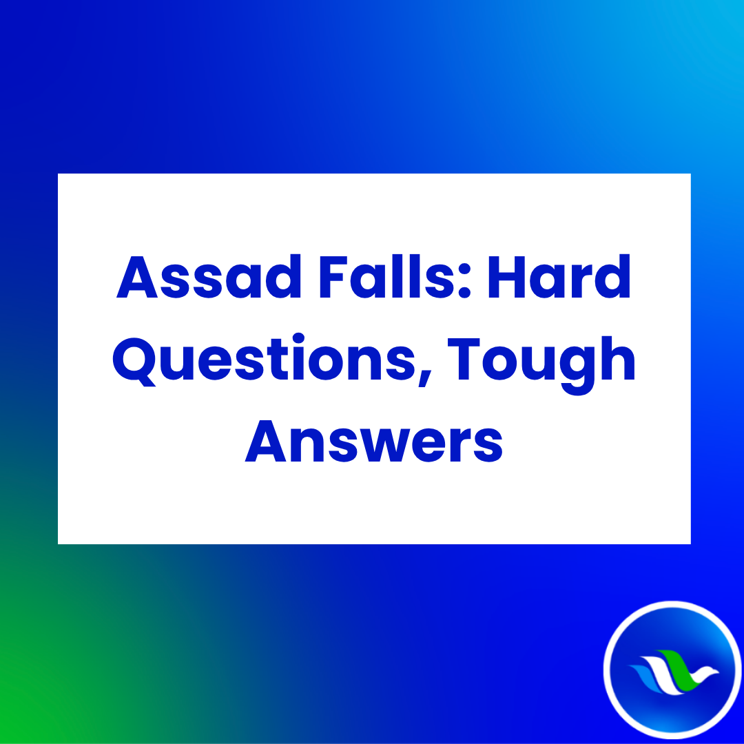 Assad Falls (Hard Questions, Tough Answers- December 9, 2024)