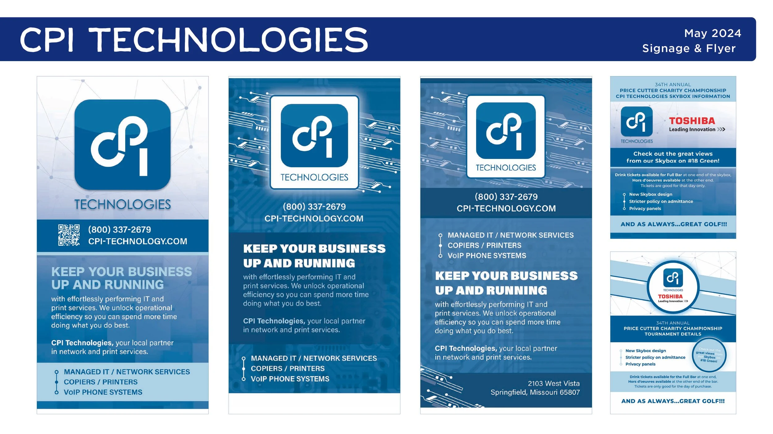 CPI Technologies - Signage & Flyers