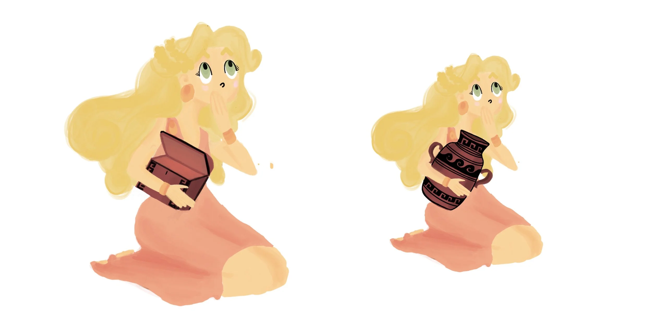 Diseño de personaje: Pandora