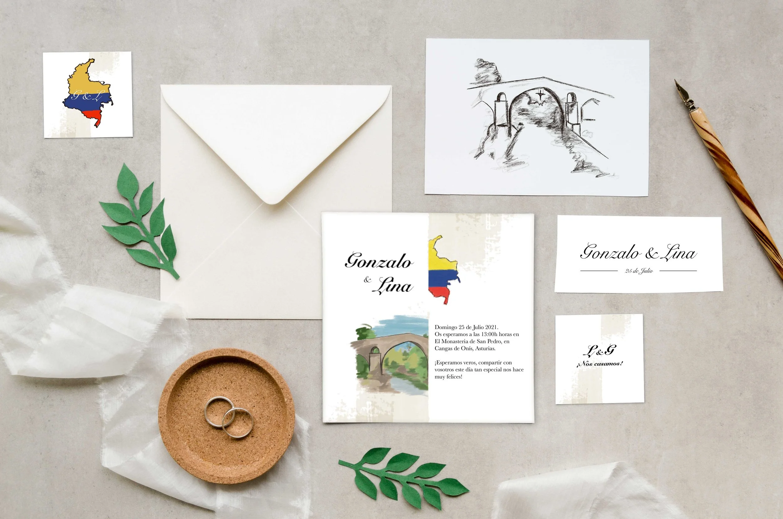 Diseño · Invitación de boda