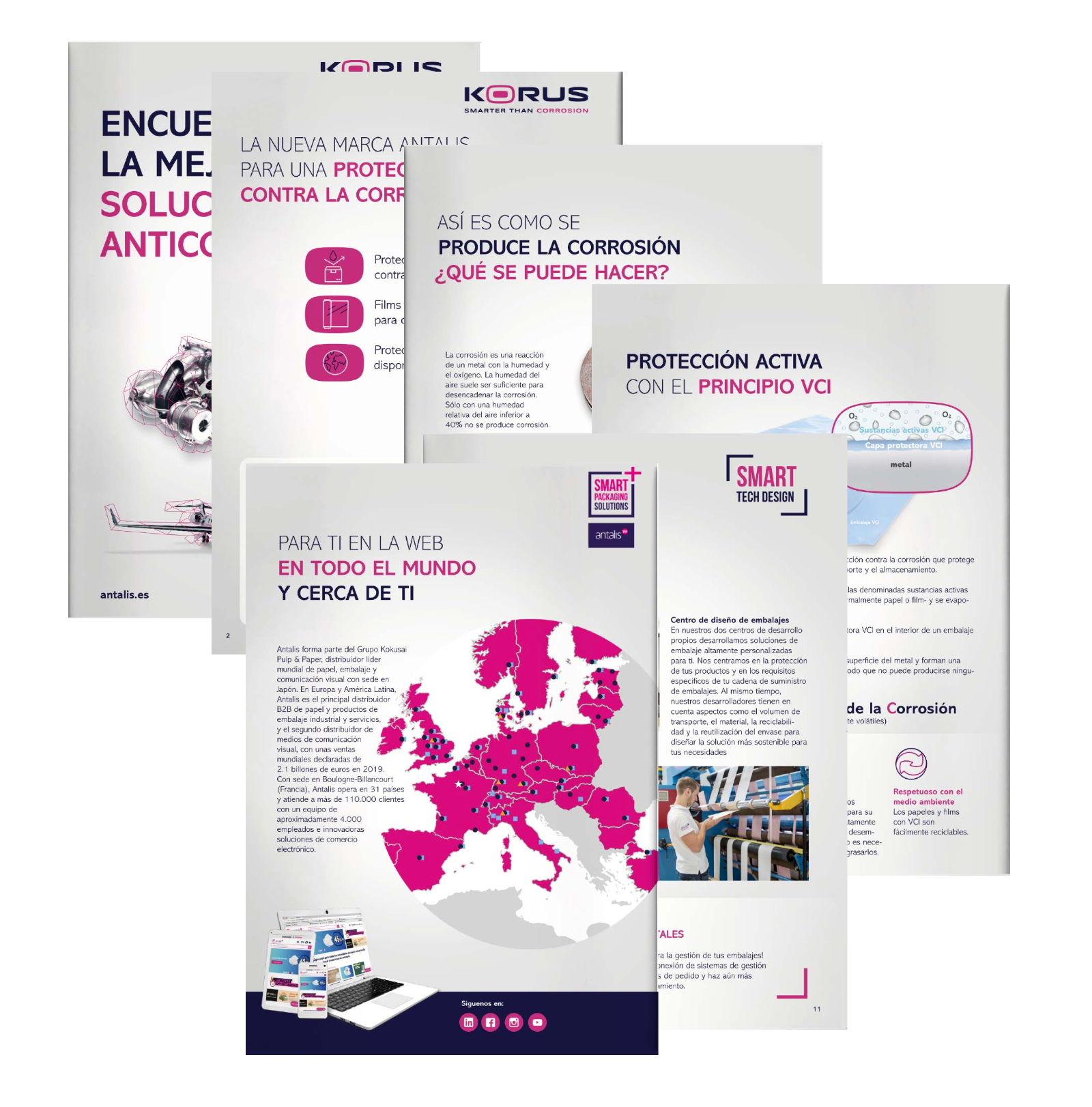 Maquetación de documentación de productos