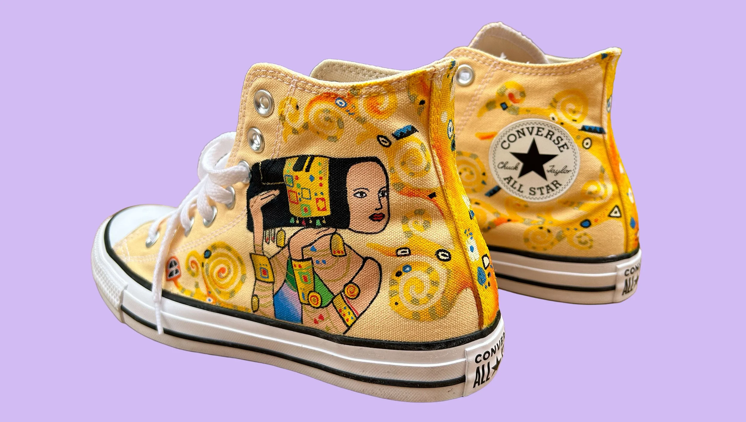 Zapatillas de piel personalizadas inpiradas en  Klimb