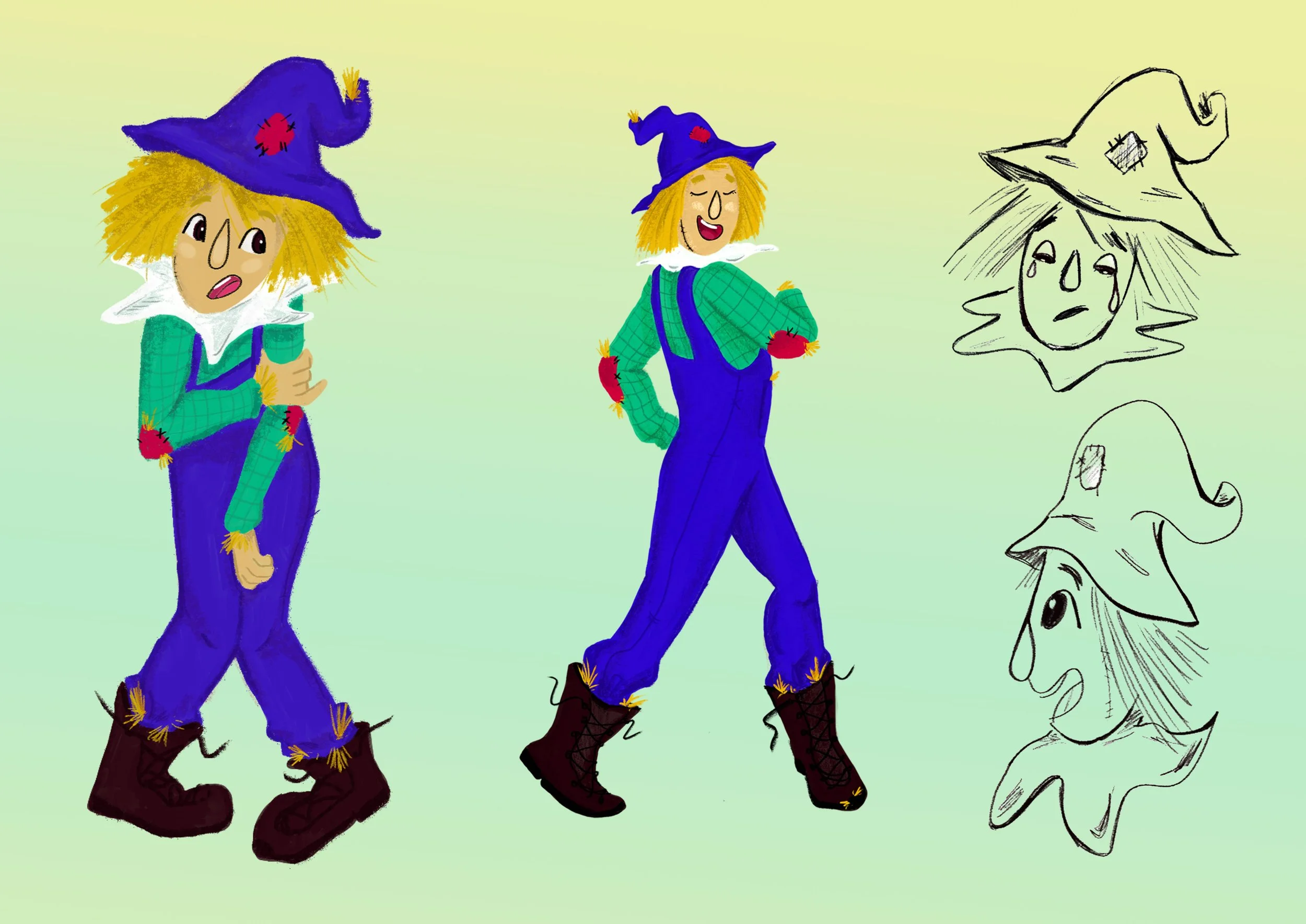 Diseño de personaje_Espantapajaros