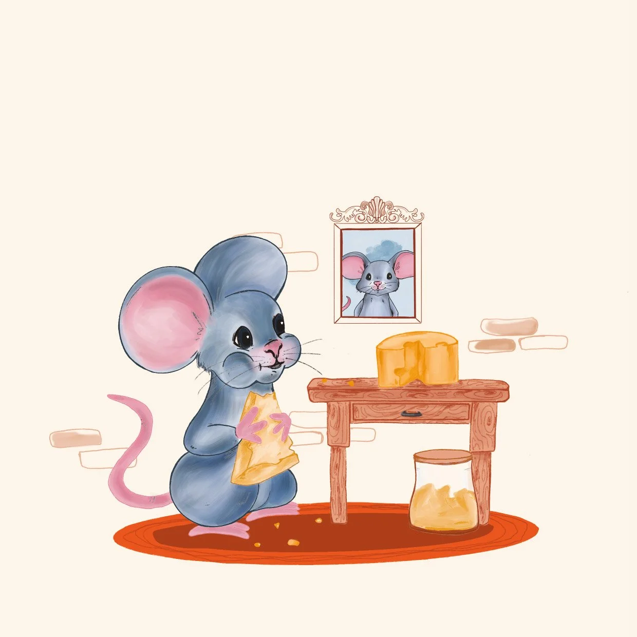Libro ilustrado "El ratón biberon"