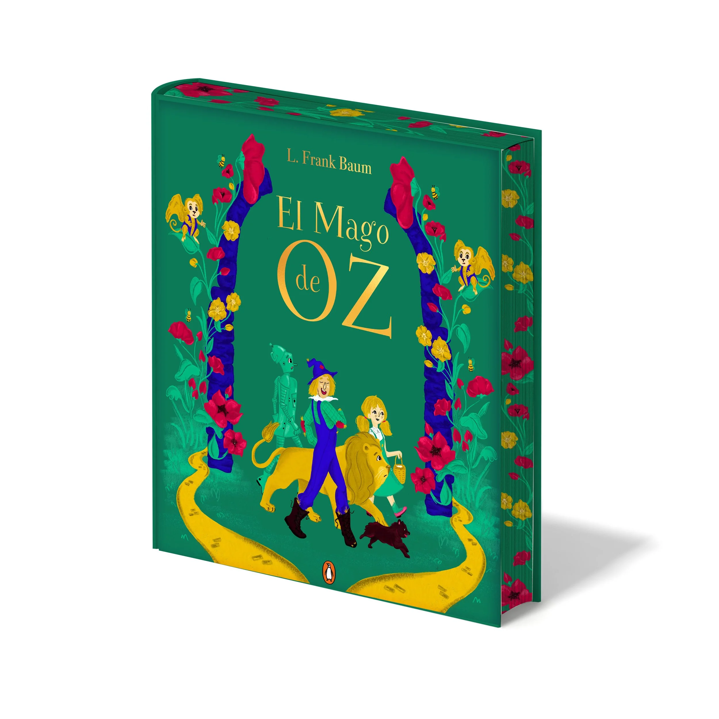 Cubierta con cantos pintados_El Mago de Oz