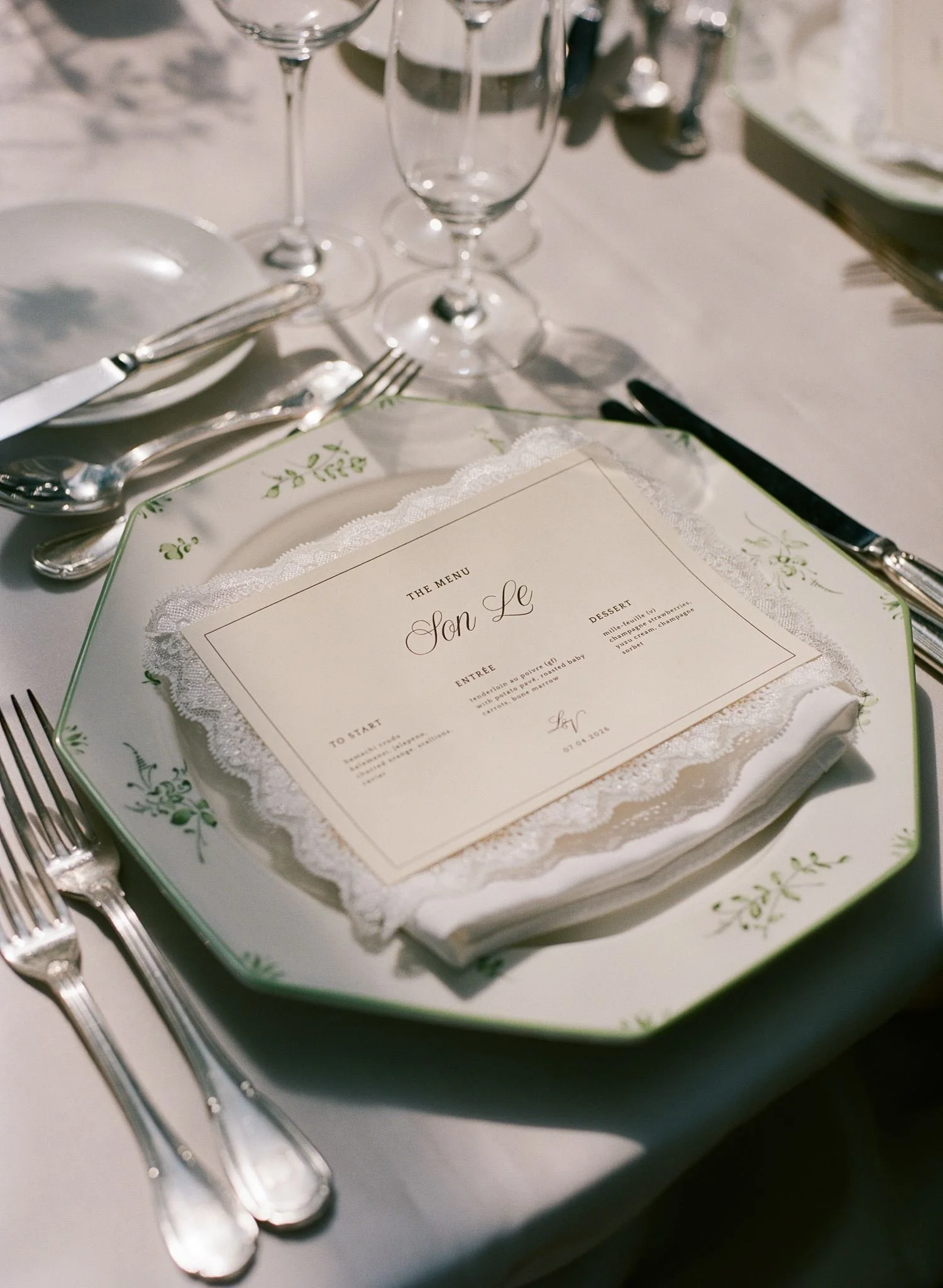 Elegant, Classic, Chic Wedding Reception