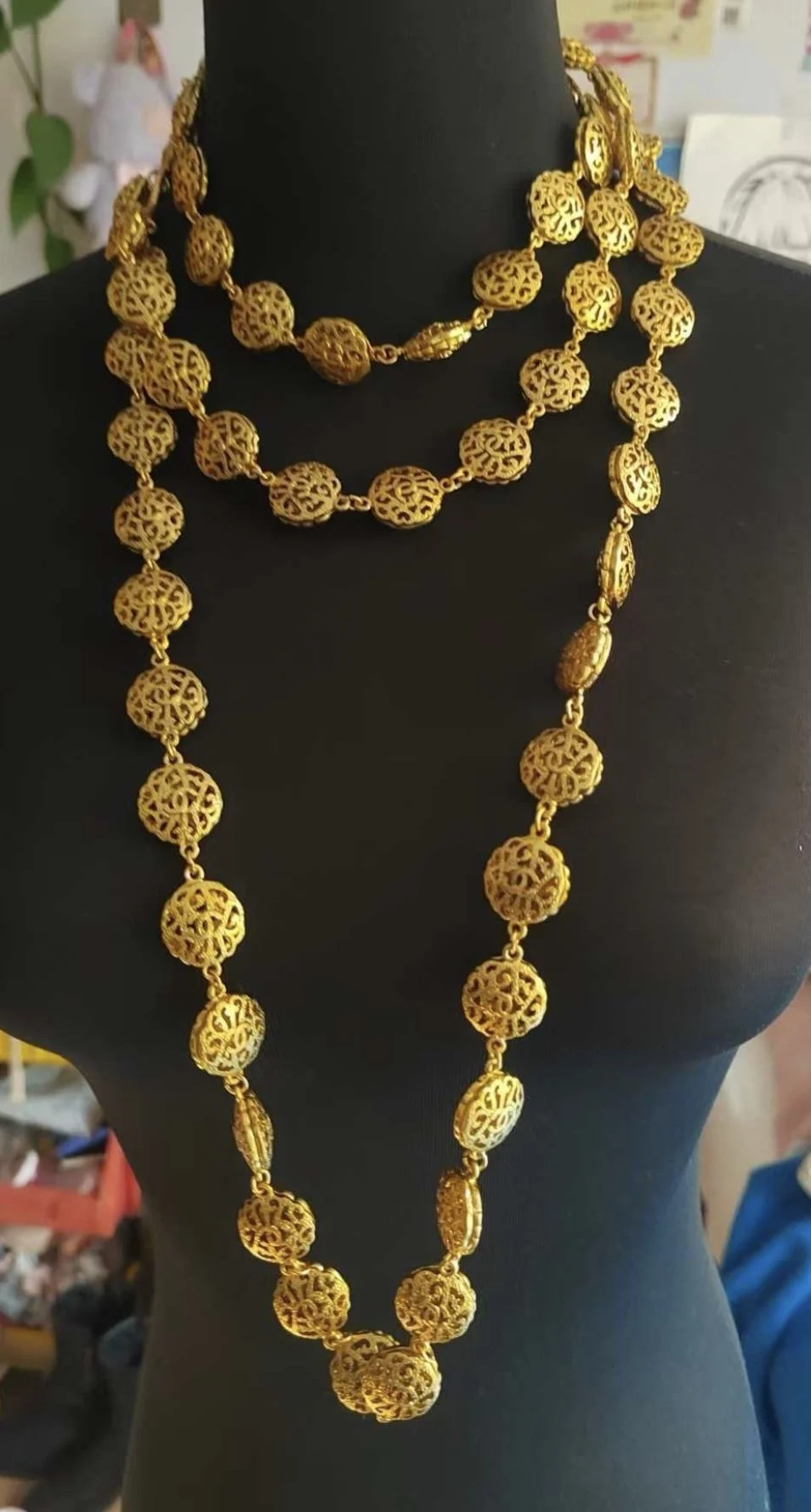 HEI CC LONG CHAIN NECKLACE