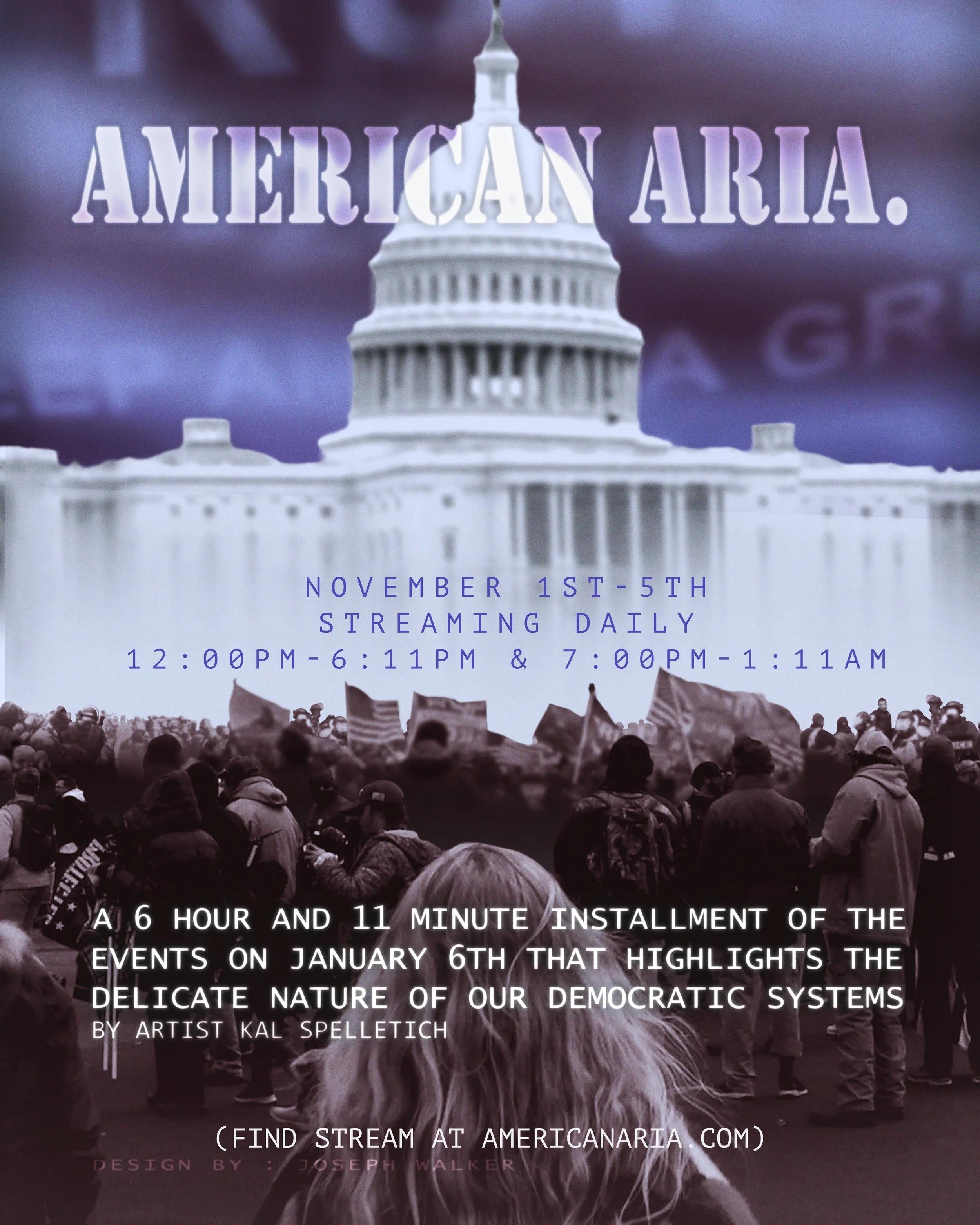 Poster Design Provided by Joseph Walker, Oakwood Arts Intern