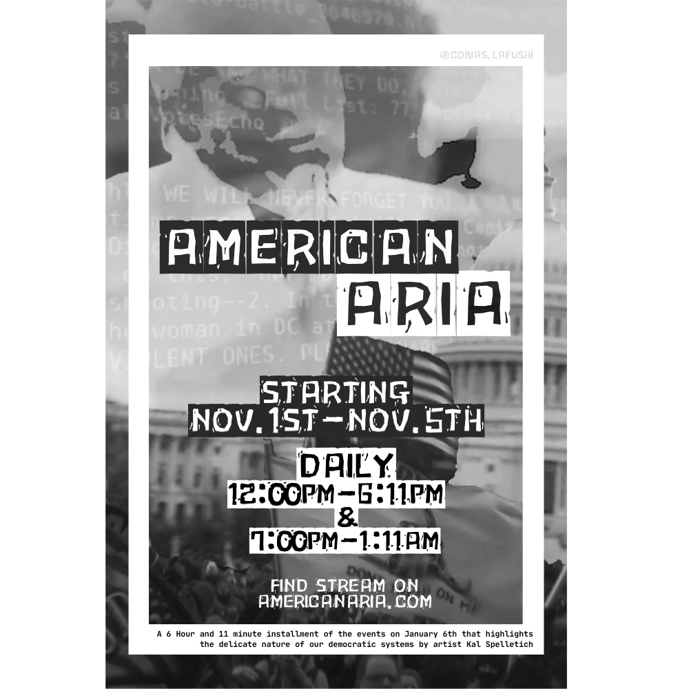 Poster Design Provided by Coby Flanagan, Oakwood Arts Apprentice