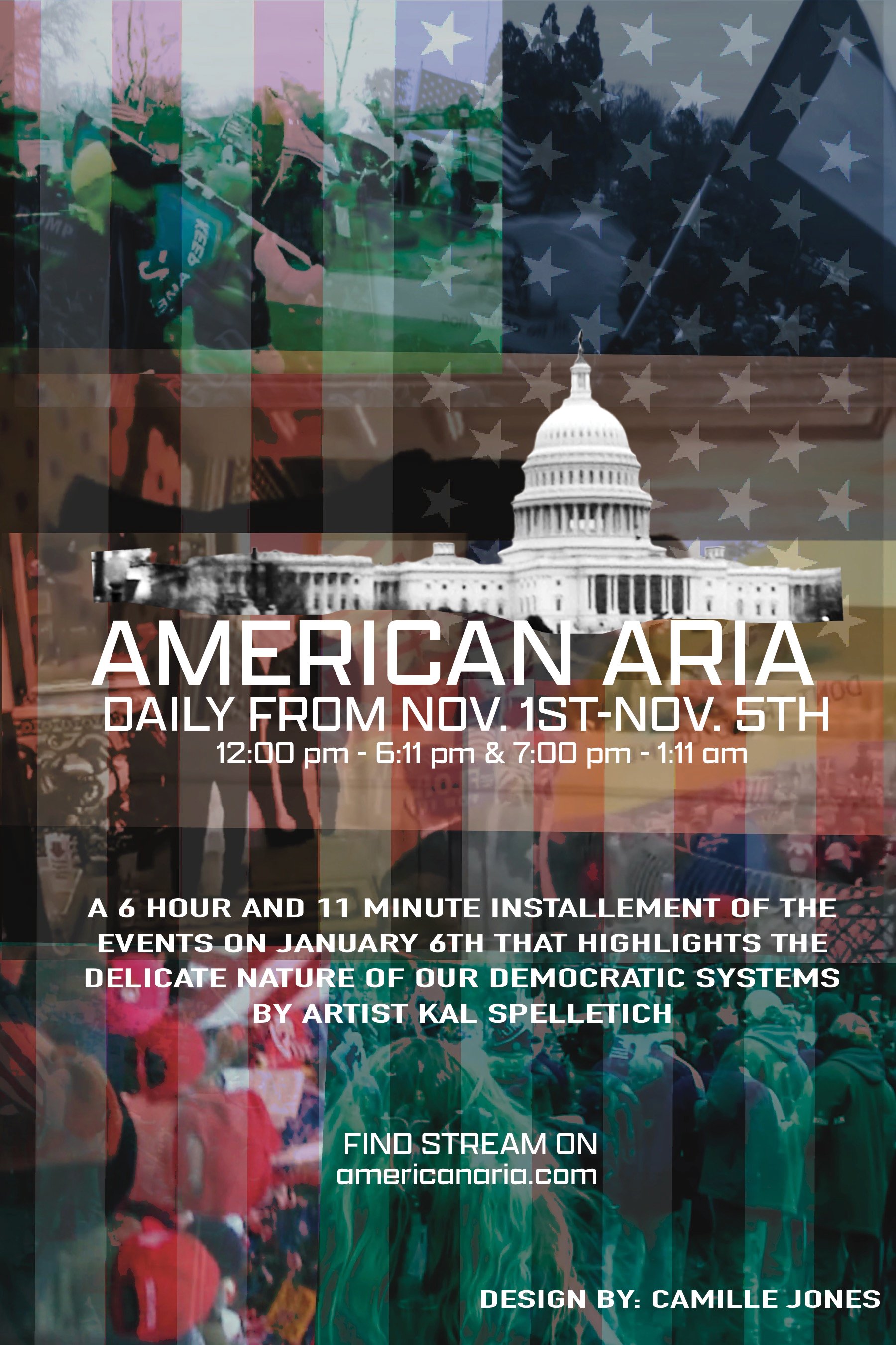 Poster Design Provided by Camille Jones, Oakwood Arts Intern