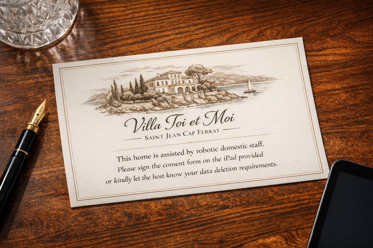 The 18 Principles of Hosting in a Robotic Assisted Home