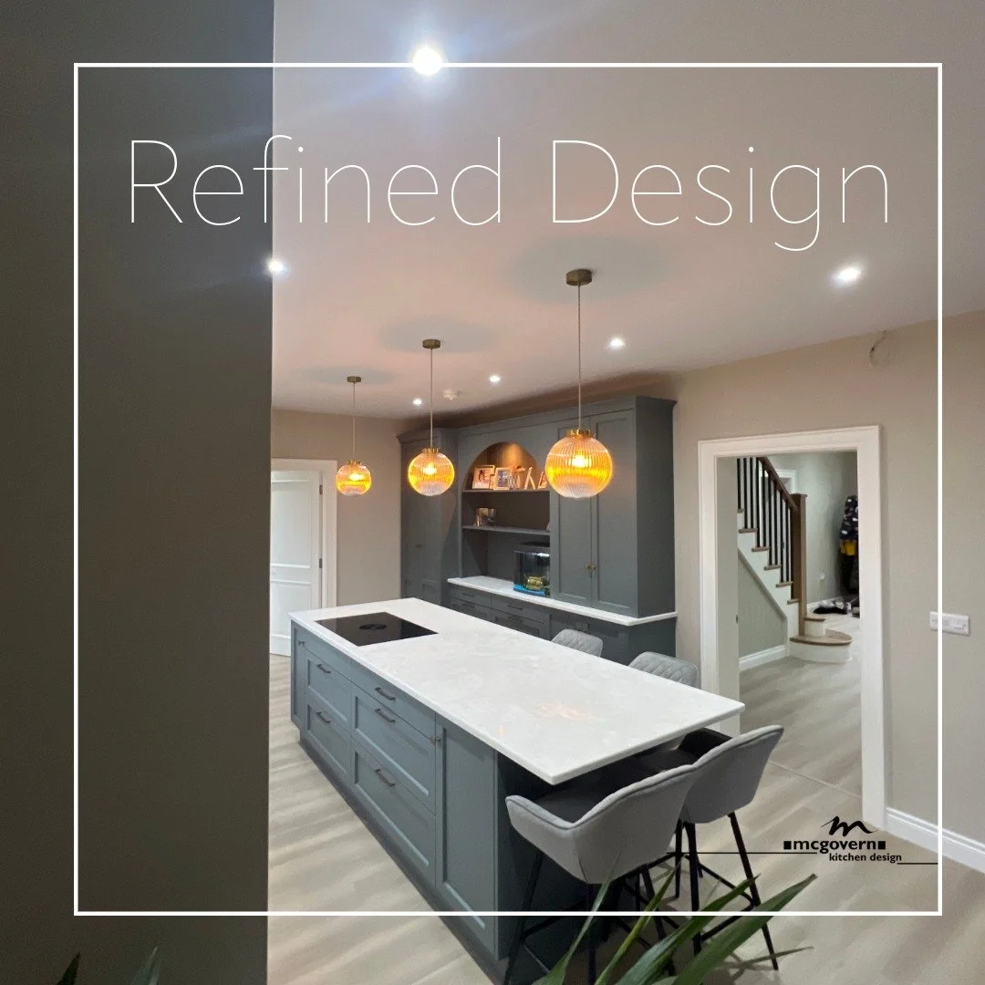 This beautifully crafted kitchen blends timeless design with modern functionality, creating a space that feels both elegant and effortless. Soft tones, bespoke cabinetry and thoughtful lighting come together to make the perfect heart of the home.