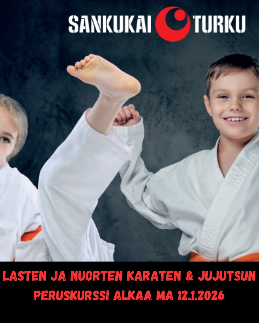 Lasten ja nuorten karaten ja jujutsun peruskurssi Turussa alkaa MA 12.1.2026! 🥋✨

Etsitk&ouml; harrastusta, joka kehitt&auml;&auml; keskittymiskyky&auml;, kuntoa ja rohkeutta? Karaten ja jujutsun peruskurssi tarjoaa kaiken t&auml;m&auml;n ja viel&au
