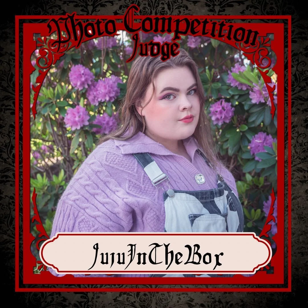 Our second Photo Judge is @jujuinthebox_photo

Juju has been a part of the Cosplay community for over 13 years, and have during this time always had an interest in photography. For a decade she has worked as a freelance photographer under the name Ju