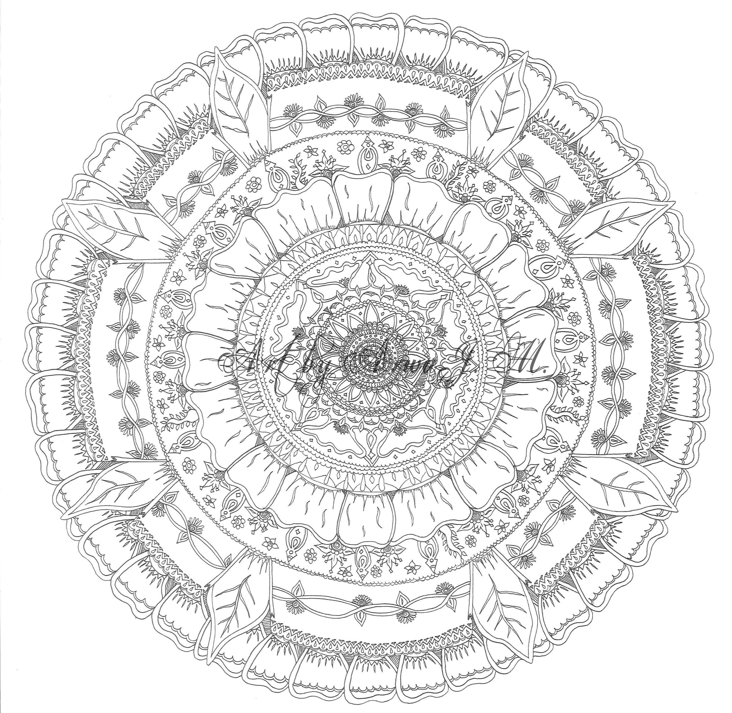 Circle of Leaf