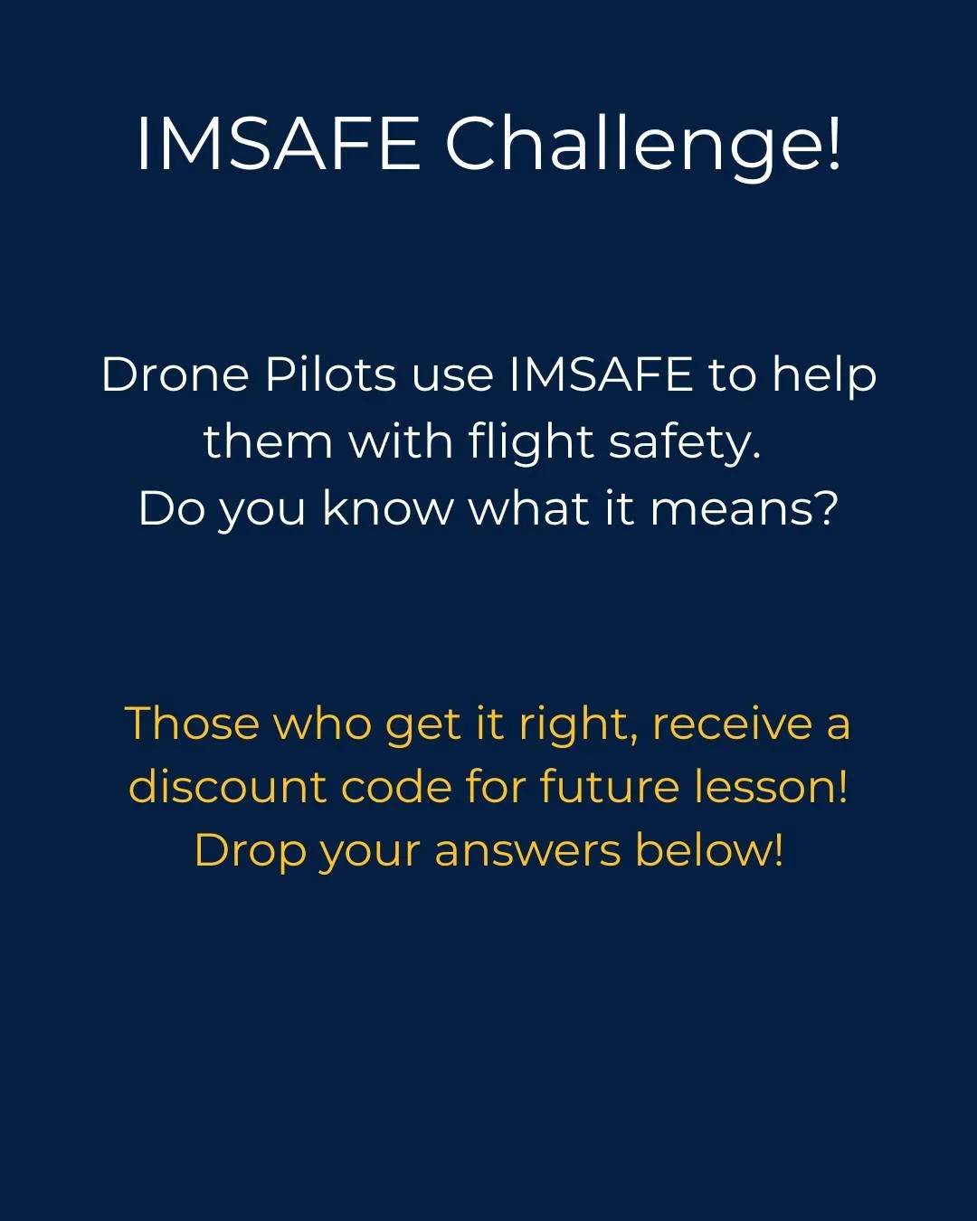 IM SAFE challenge! Show your breakdown in the comments below to earn a reward!