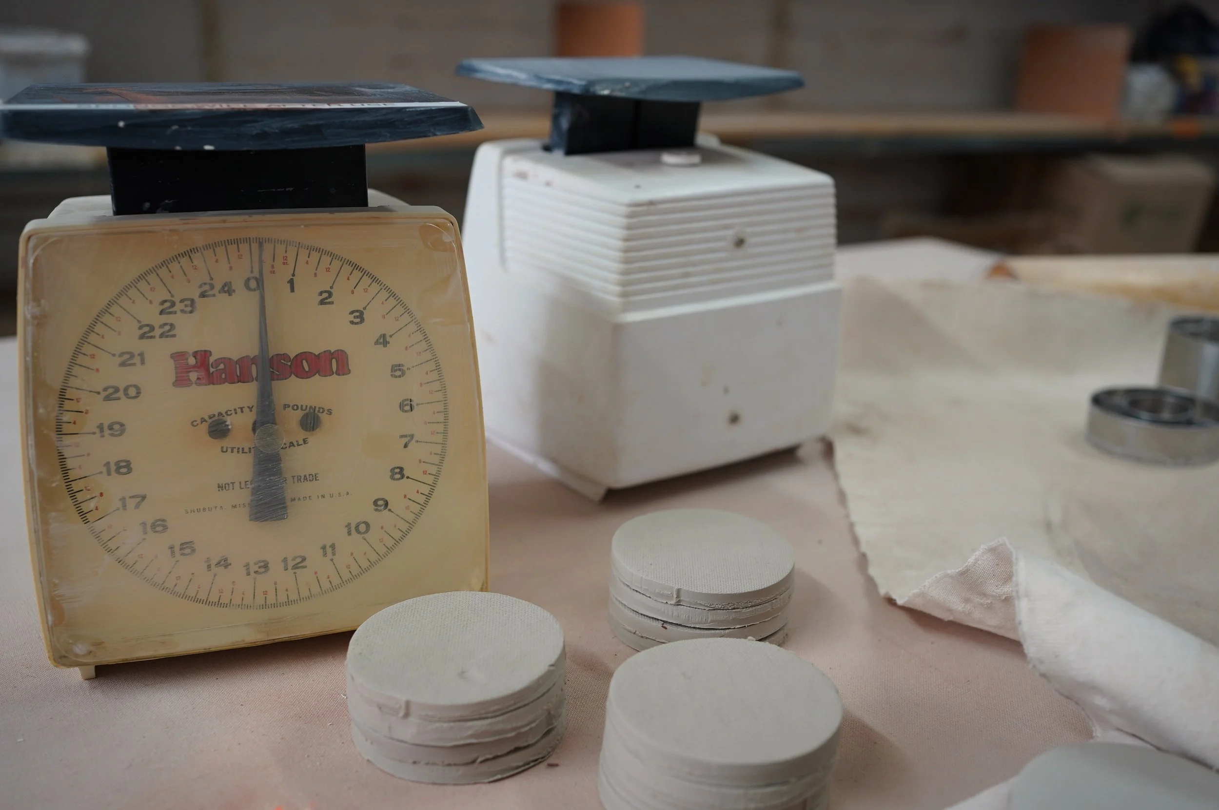 Clay Stages -Beginning to end..